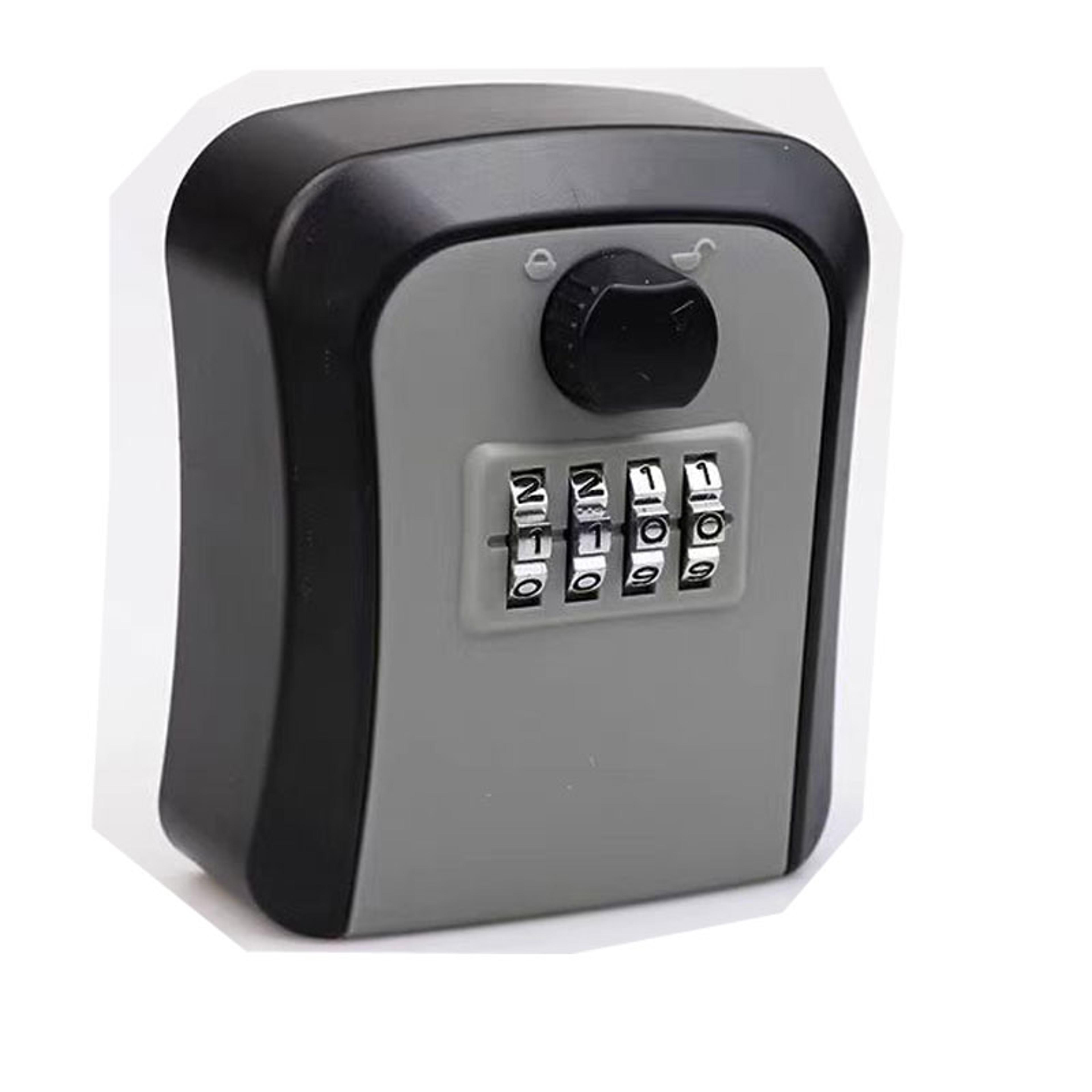 Premium Outdoor Key Lock Box Waterproof Wall Mount Key Hider With Resettable Combination 6