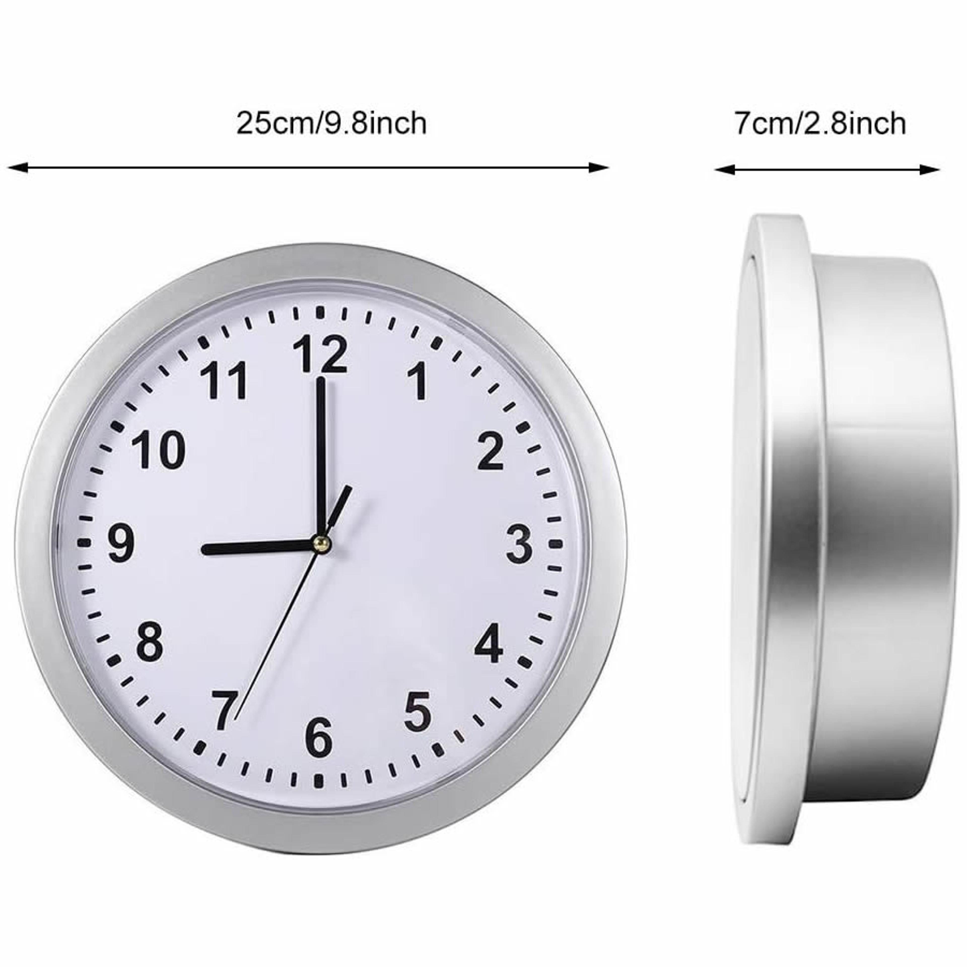 Premium Hidden Wall Clock Safe With Secret Compartment Storage 5