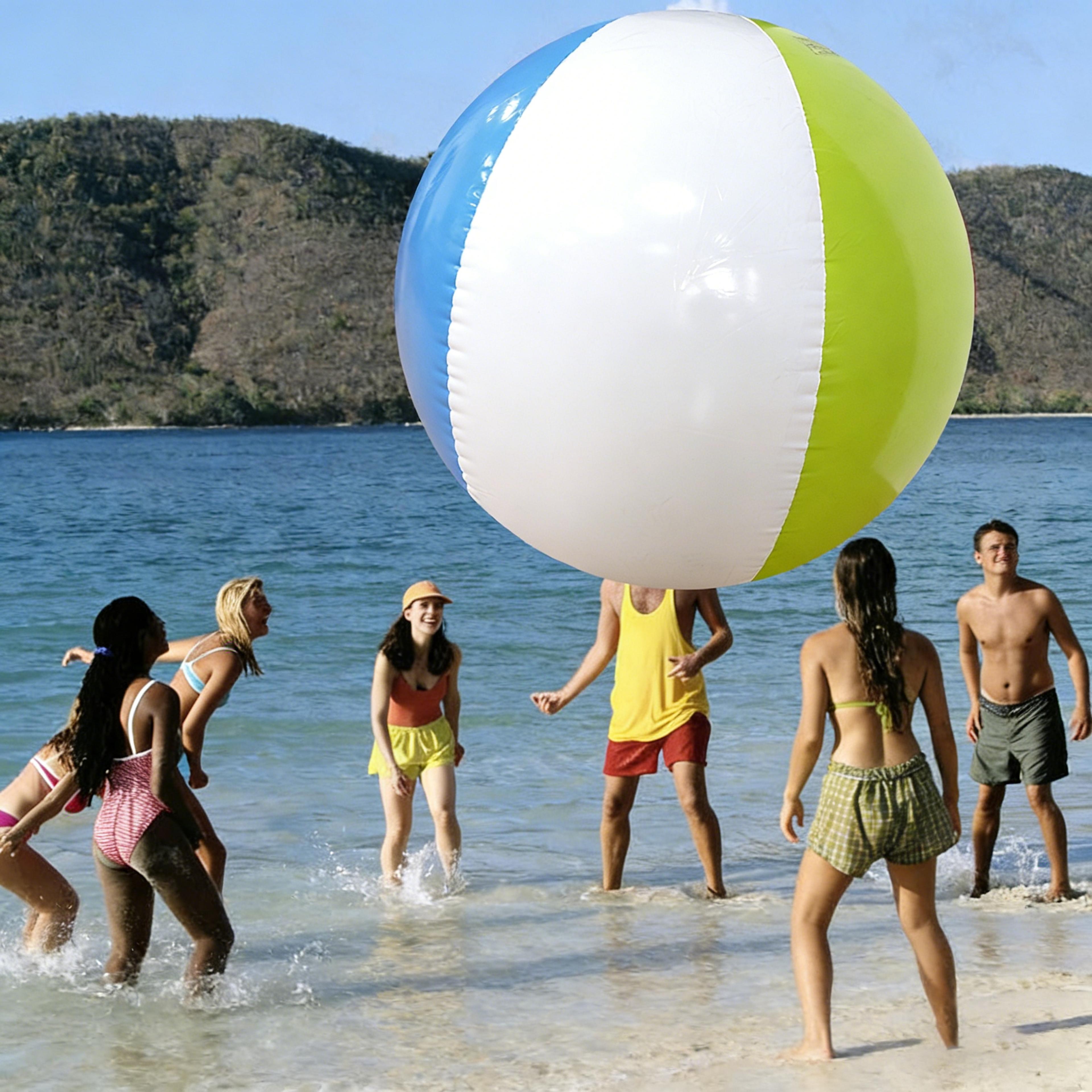 Giant Inflatable Beach Ball Outdoor Pool  Party Toy For Kids And Adults 1