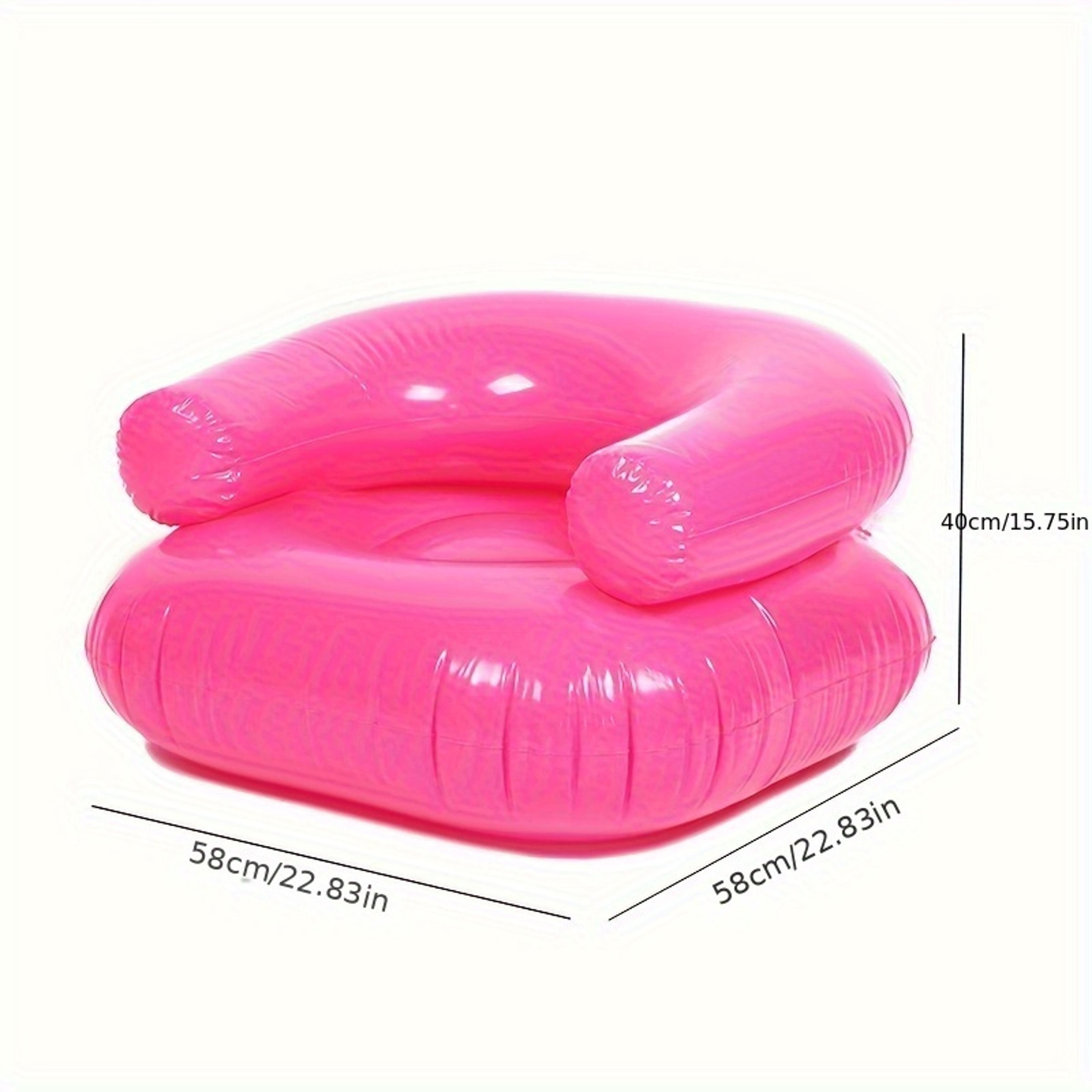 Portable Inflatable Lounger Air Sofa Couch For Beach Camping Travel Relaxation 3