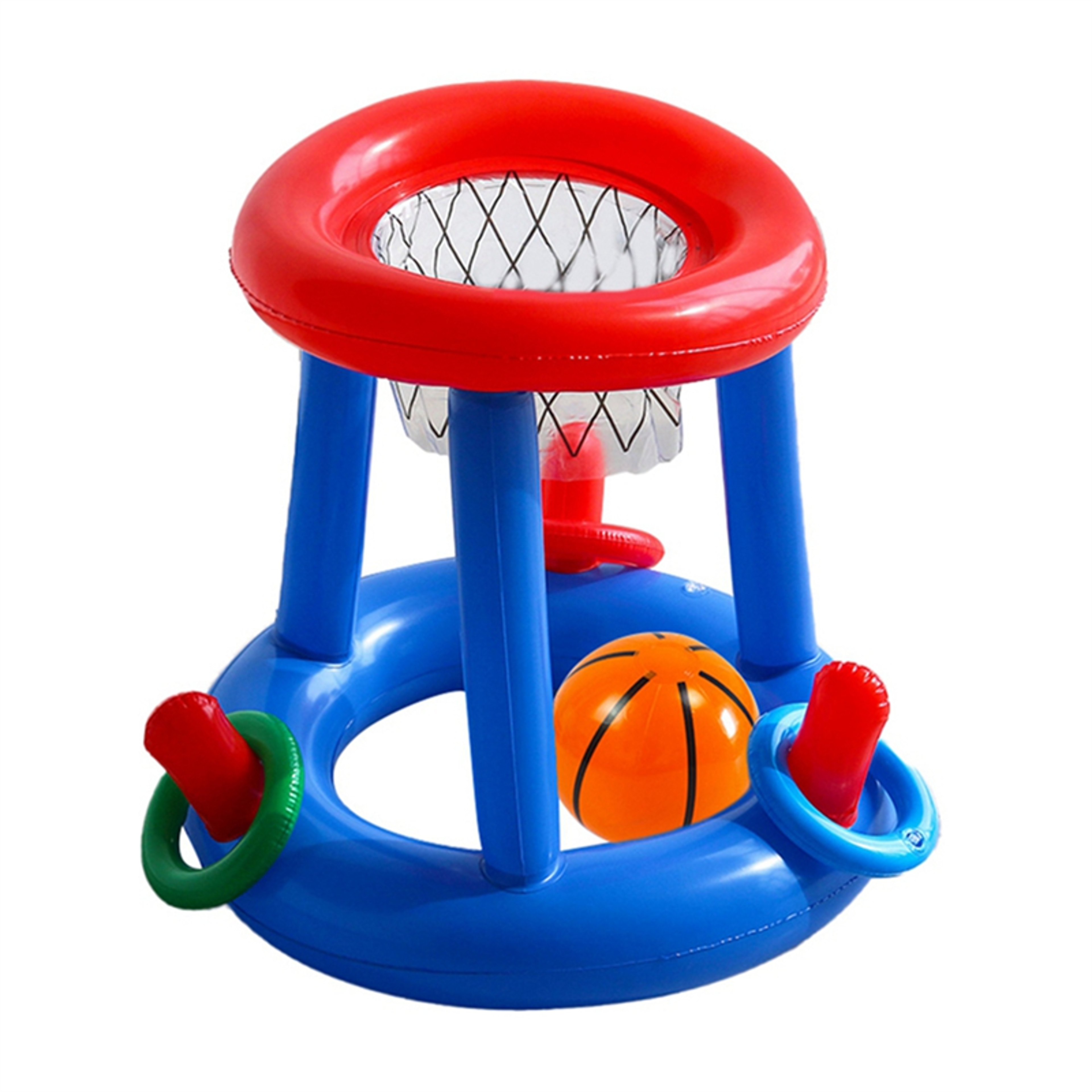 Inflatable Pool Basketball Hoop Set For Kids  Family Pool Party Fun 2