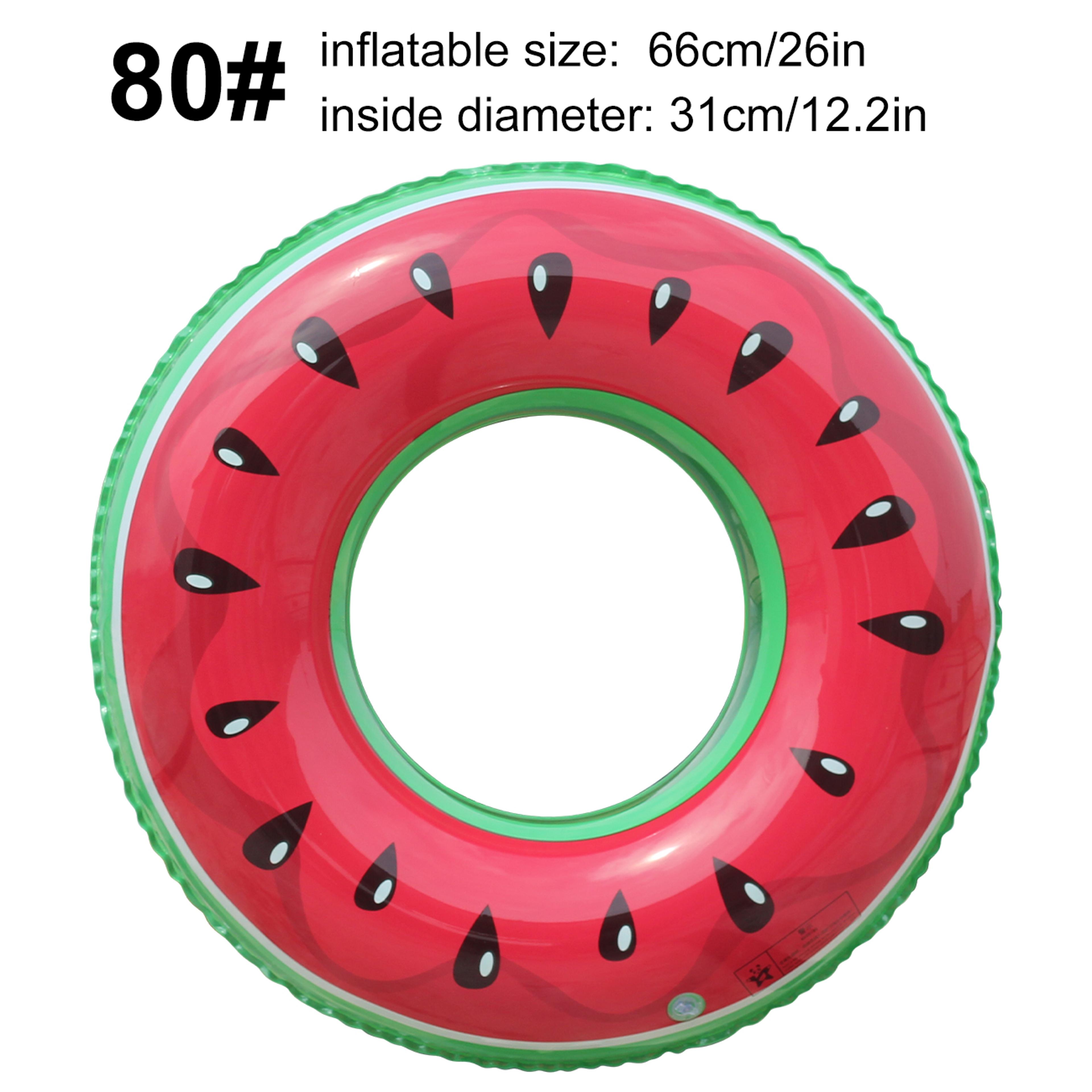 Watermelon Pool Float For Adults Inflatable Swim Ring For Beach  Pool Fun 3