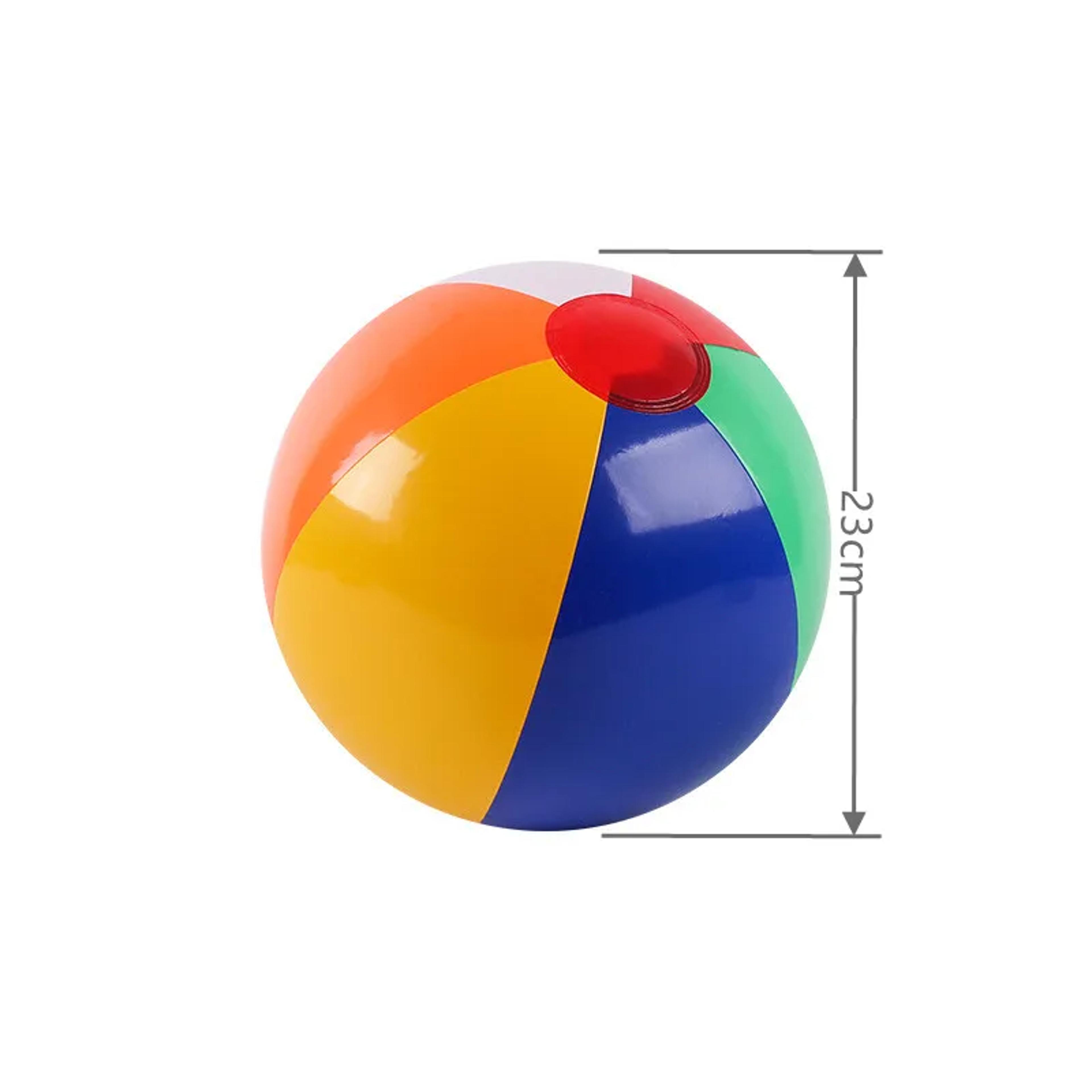 Colorful Inflatable Beach Ball For Kids Outdoor Pool And Summer Water Play 5