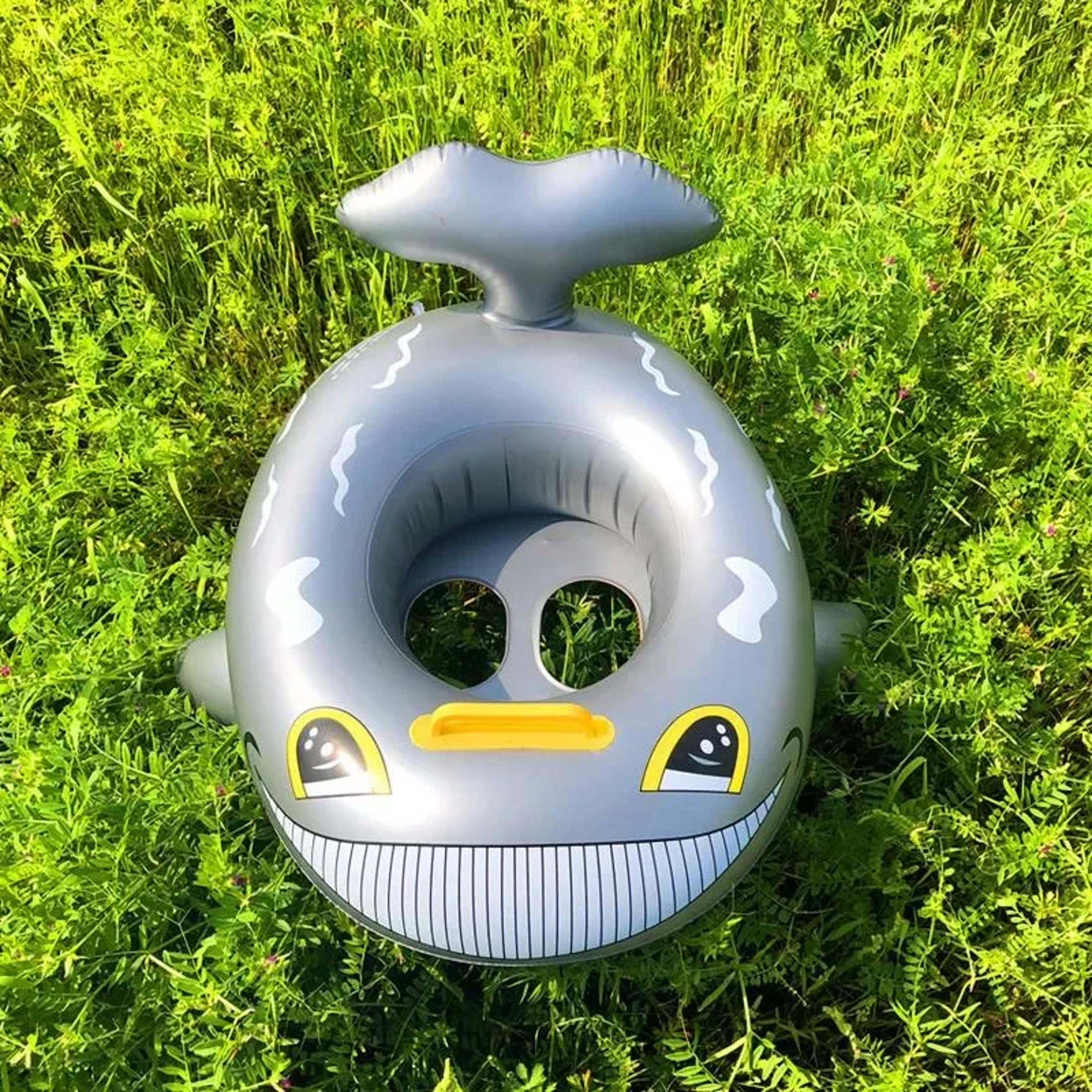 Shark Inflatable Pool Float Seat For Kids Fun Inflatable Swim Ring Summer Water Toy 1