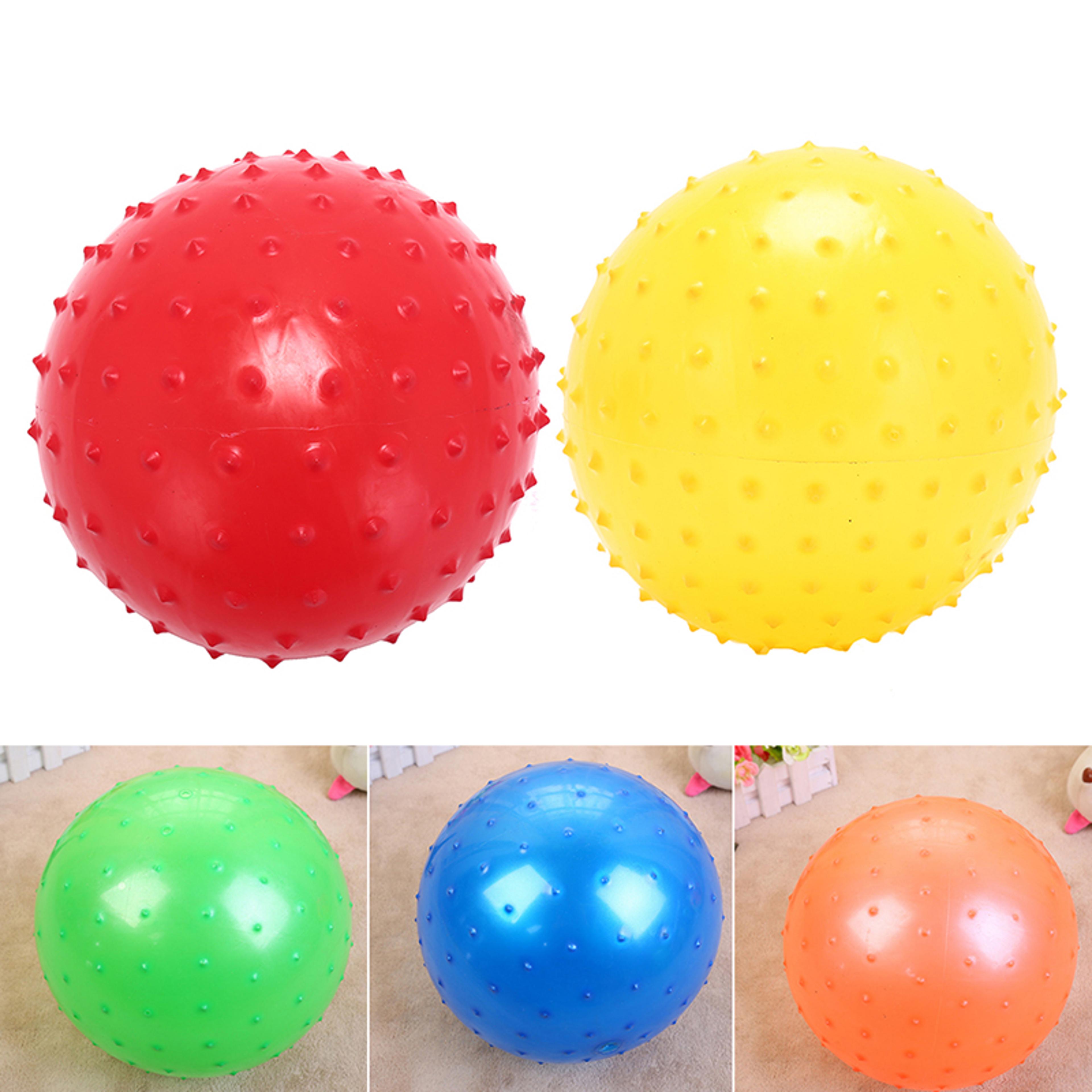 Kids Sensory Massage Ball Set Soft Spiky Inflatable Toy For Motor Skill Development 1