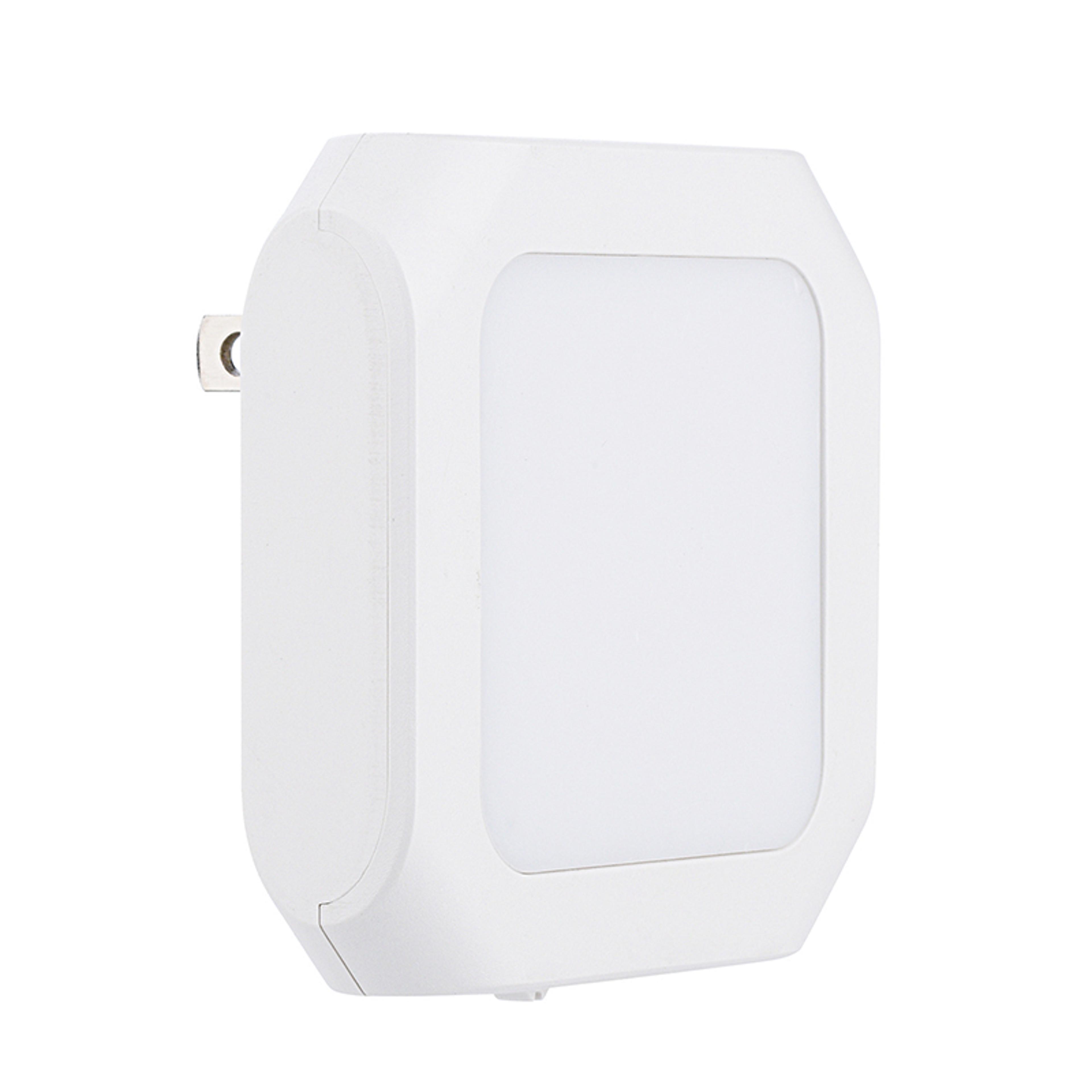 Plug In LED Night Light With Light Sensor Dimmable Energy Saving Warm White Lamp 1