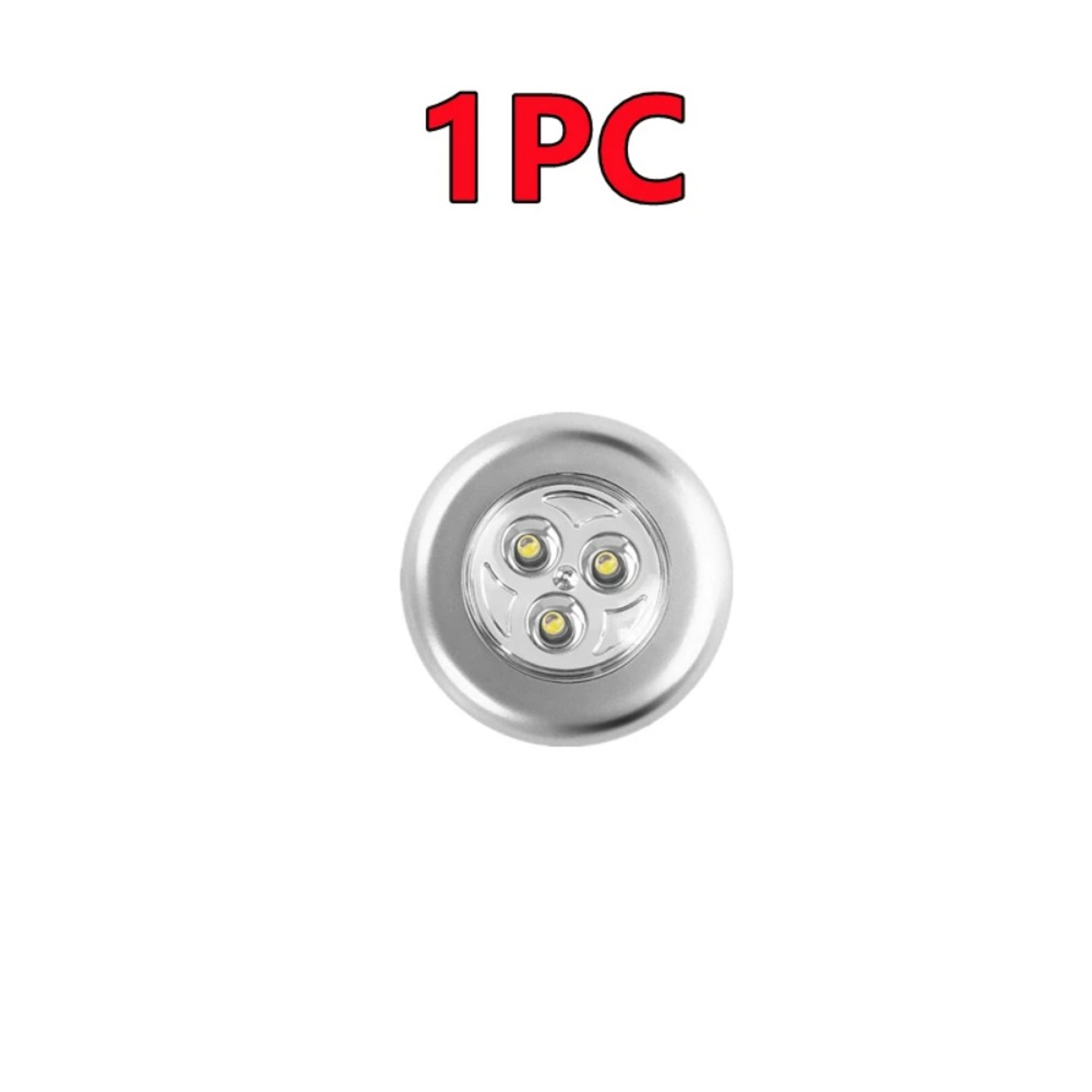 Wireless LED Night Light Touch Control Stick On Under Cabinet Light For Bedroom Closet Kitchen 4