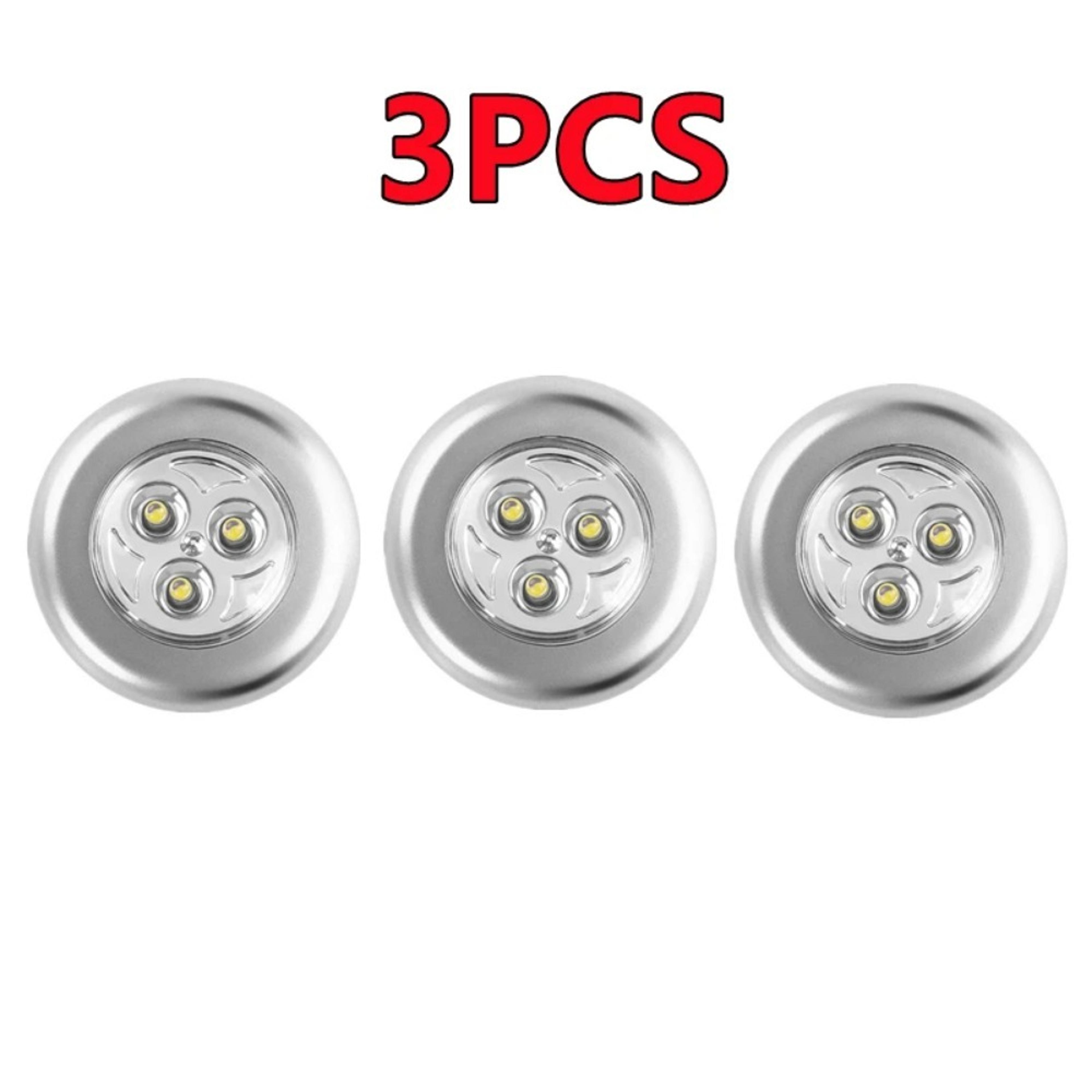 Wireless LED Night Light Touch Control Stick On Under Cabinet Light For Bedroom Closet Kitchen 8