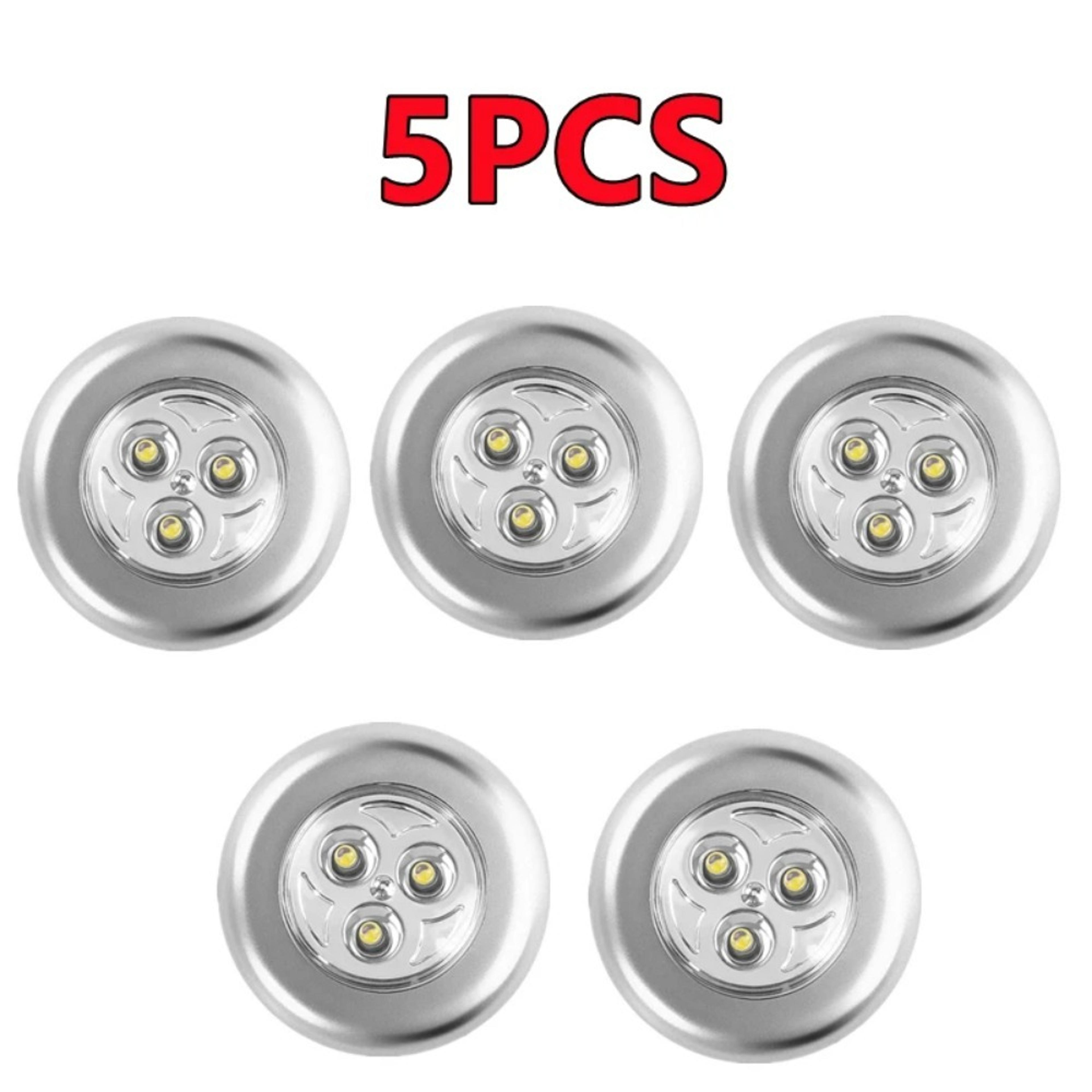 Wireless LED Night Light Touch Control Stick On Under Cabinet Light For Bedroom Closet Kitchen 10