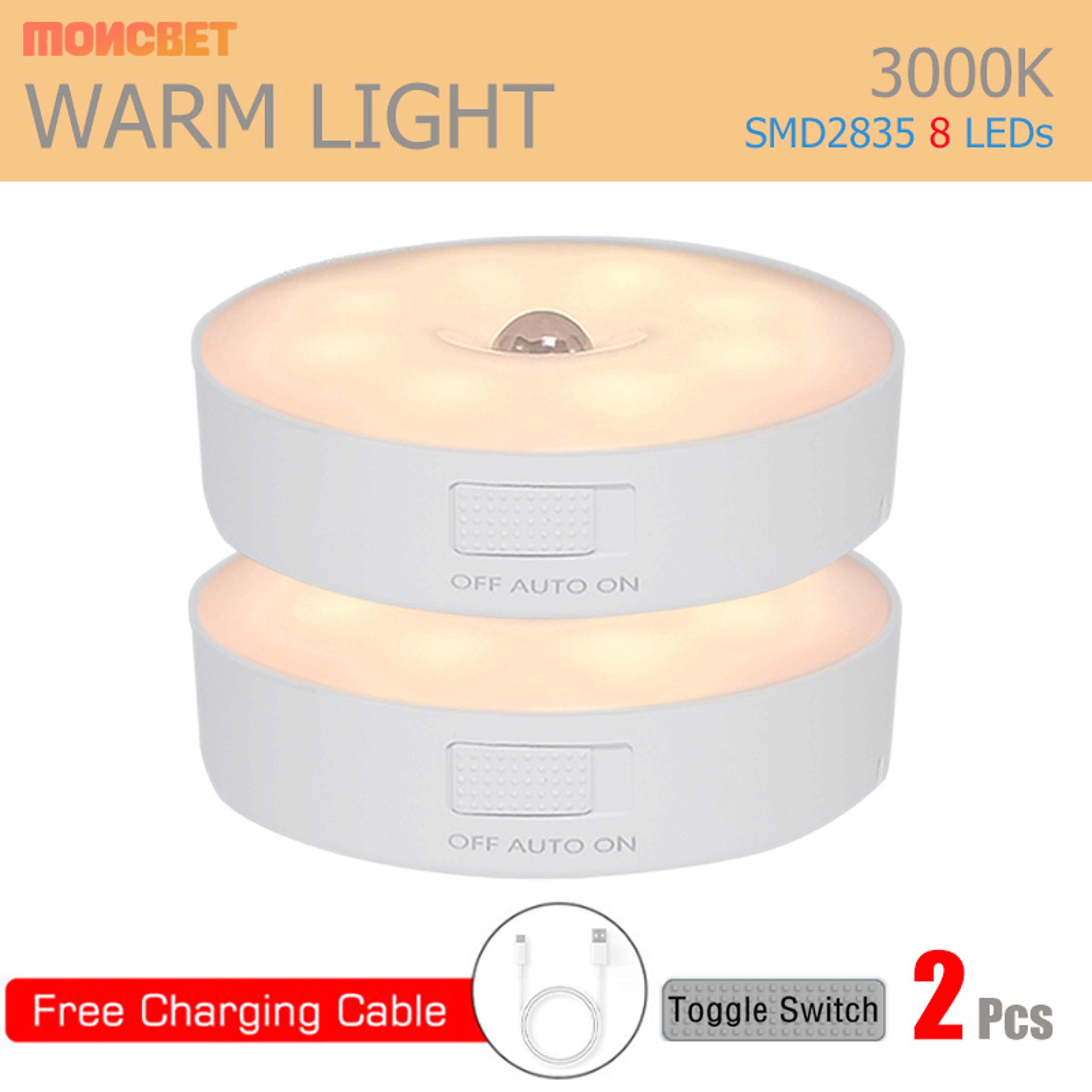 GlowSense Motion Sensor Light Rechargeable LED Closet Light Magnetic Wireless Night Light 6