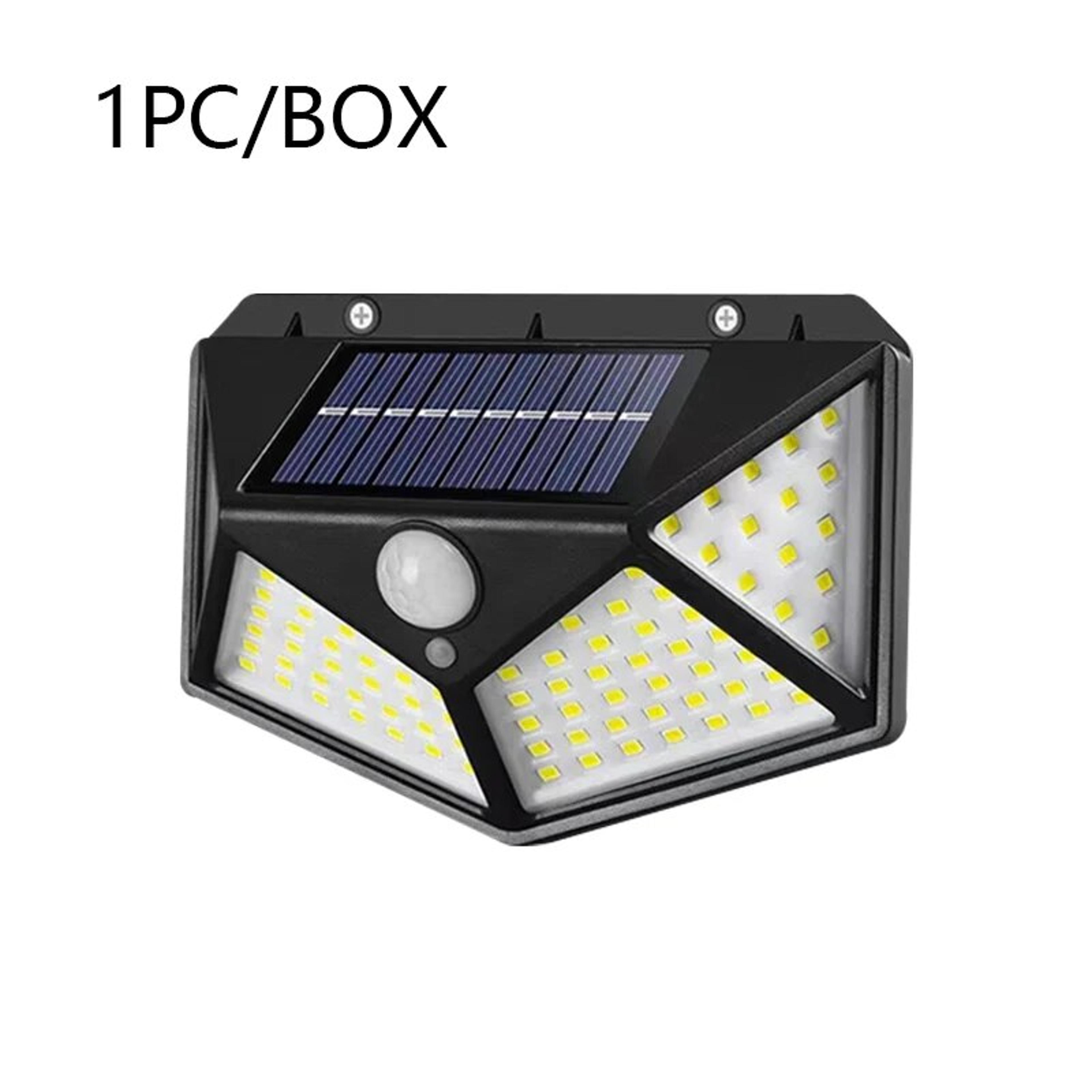 100 LED Solar Wall Light Outdoor Motion Sensor Light Waterproof Security Garden Lamp 6