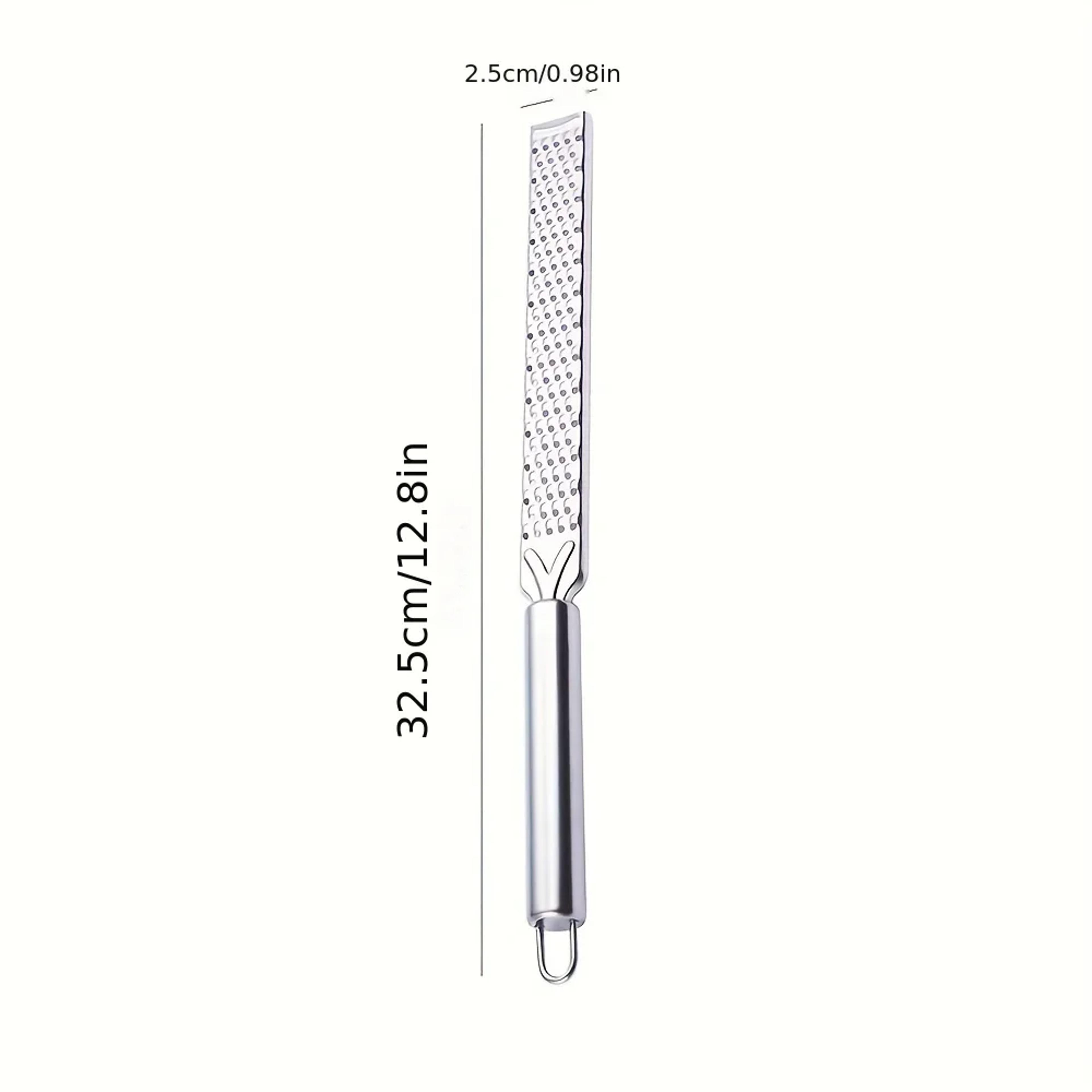 Multi Purpose Handheld Cheese Grater Stainless Steel Garlic Grater Lemon Zester Kitchen Tool 6