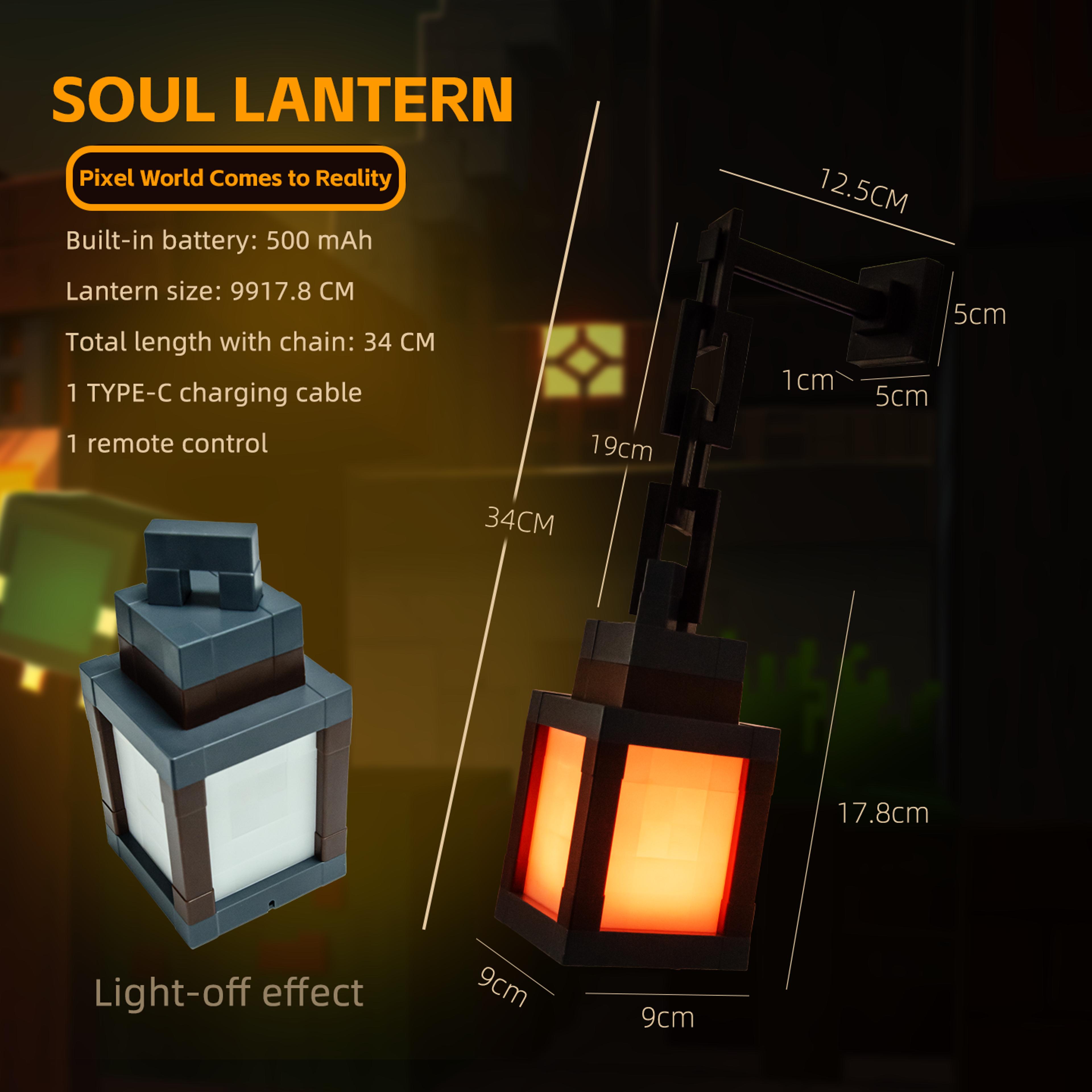 16 Color Pixel Night Light Portable LED Lantern For Bedroom Gaming Room And Home Decor 4