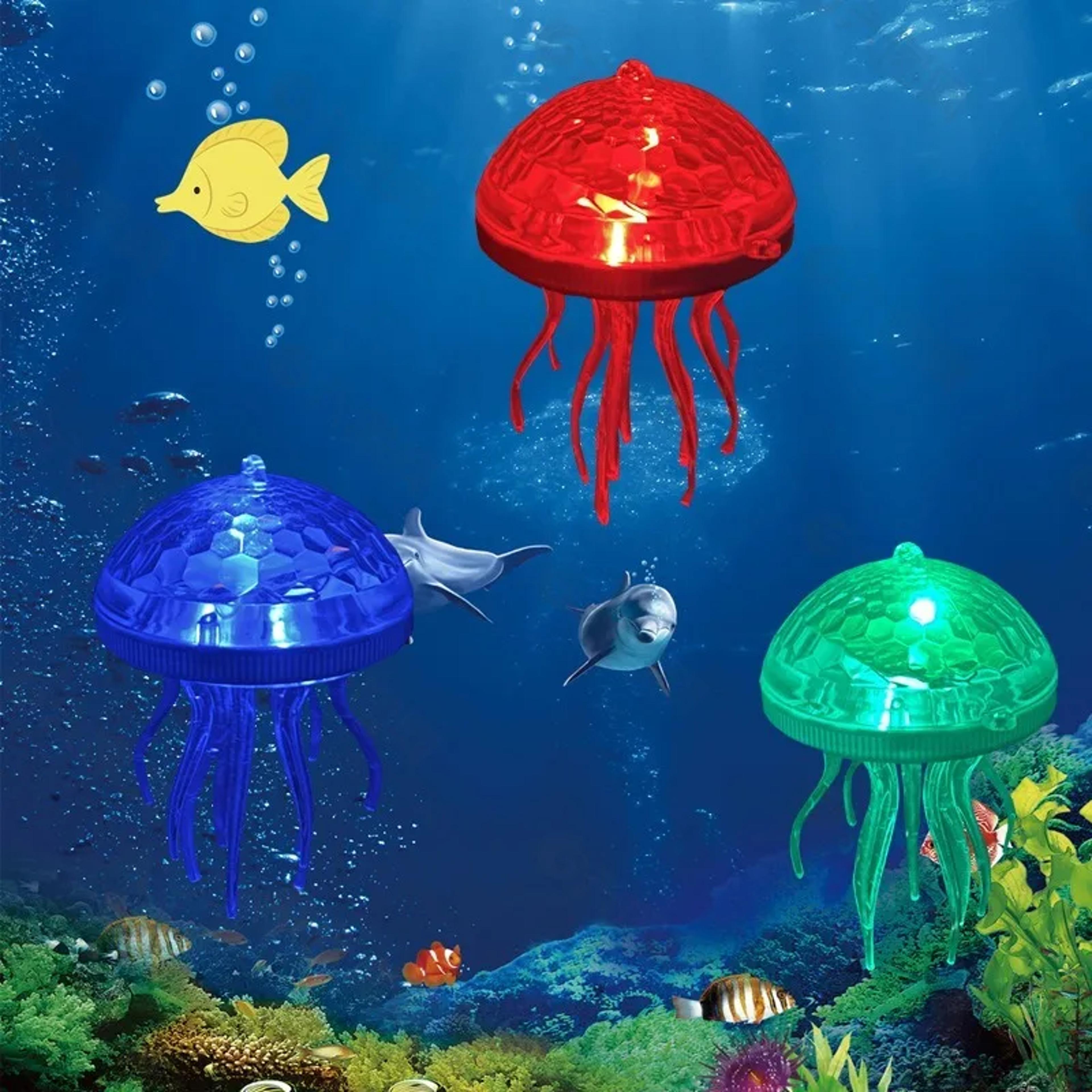 Solar Jellyfish Floating Pool Light Waterproof RGB Pool Light For Garden Pond Outdoor Decor 0