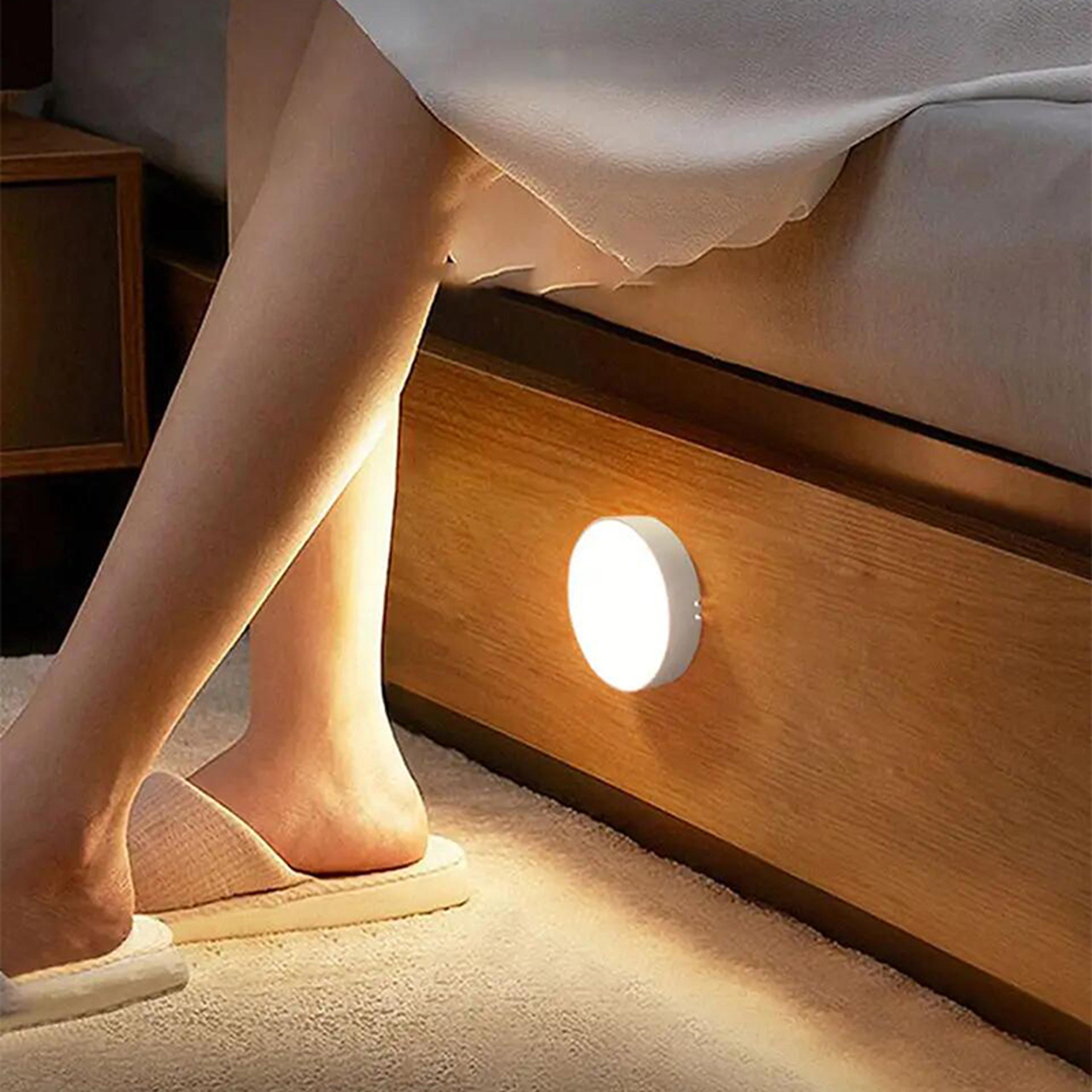 smart motion sensor light rechargeable led closet night light for hallway stairs bedroom