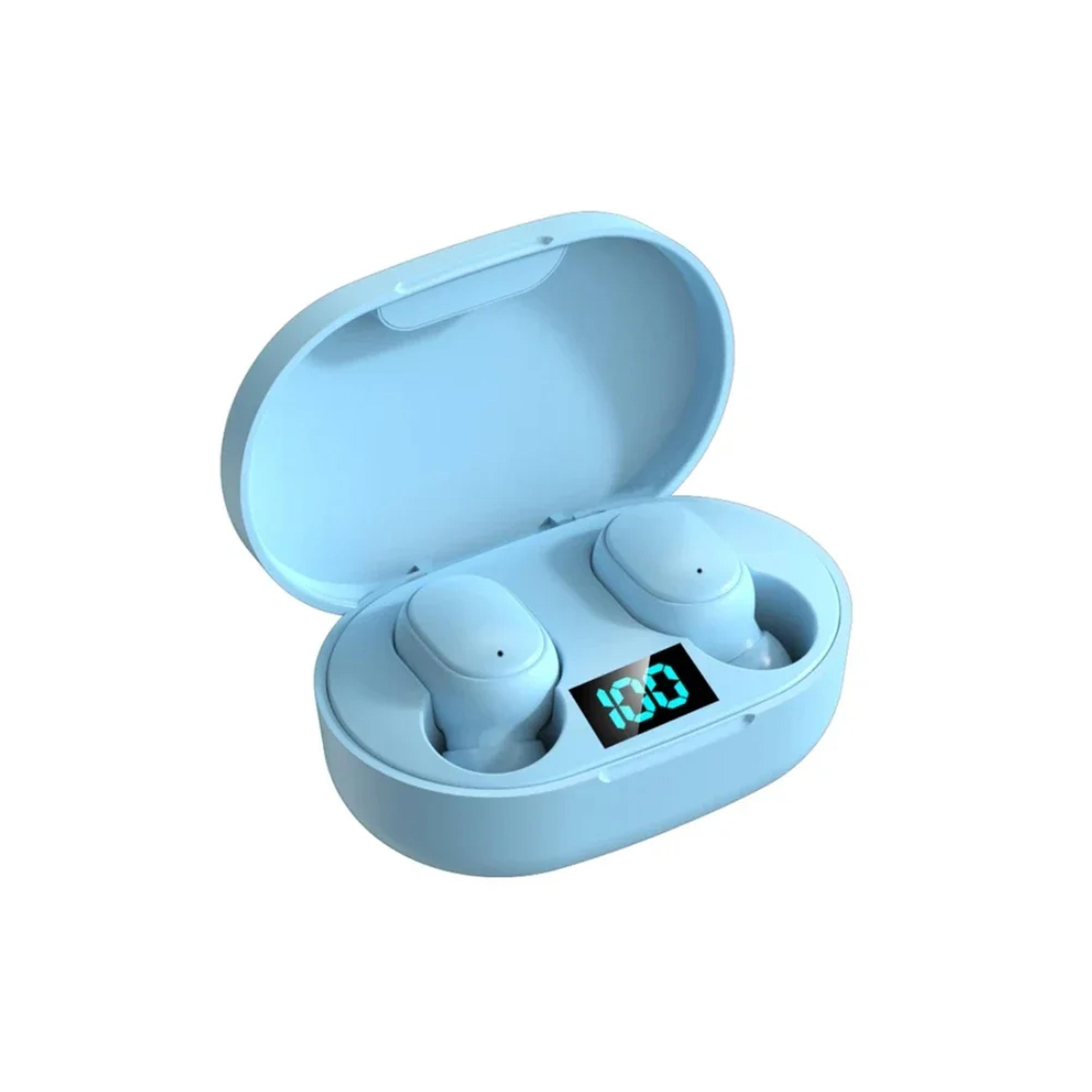 E6S Wireless Earbuds Bluetooth Earbuds With Noise Cancellation  LED Display Charging Case 2