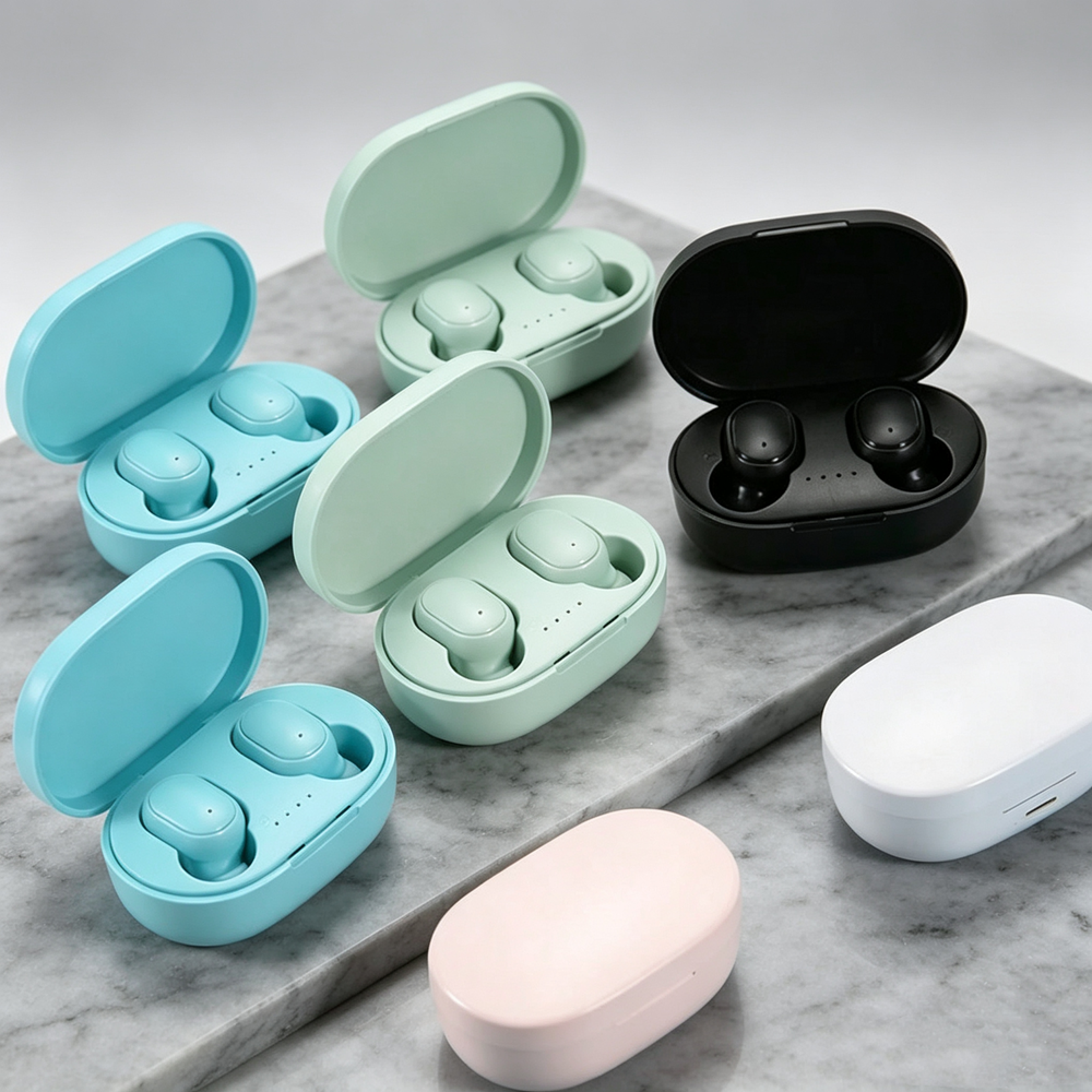 Premium Bluetooth Earbuds V53 Wireless Earbuds With Charging Case And HD Stereo Sound 3