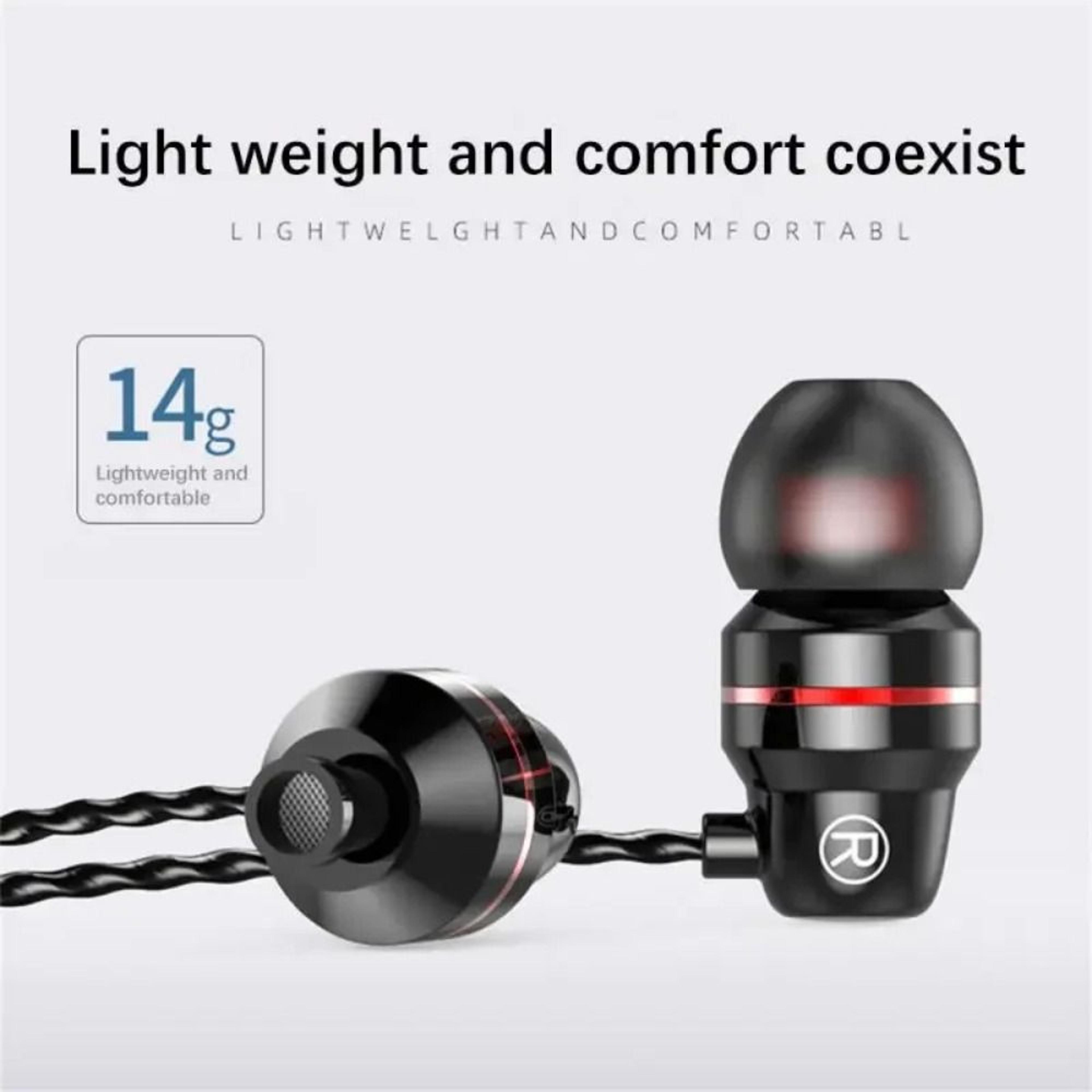 CrystalSound 35mm In Ear Headphones With Deep Bass Wired Earbuds  Inline Controls 5