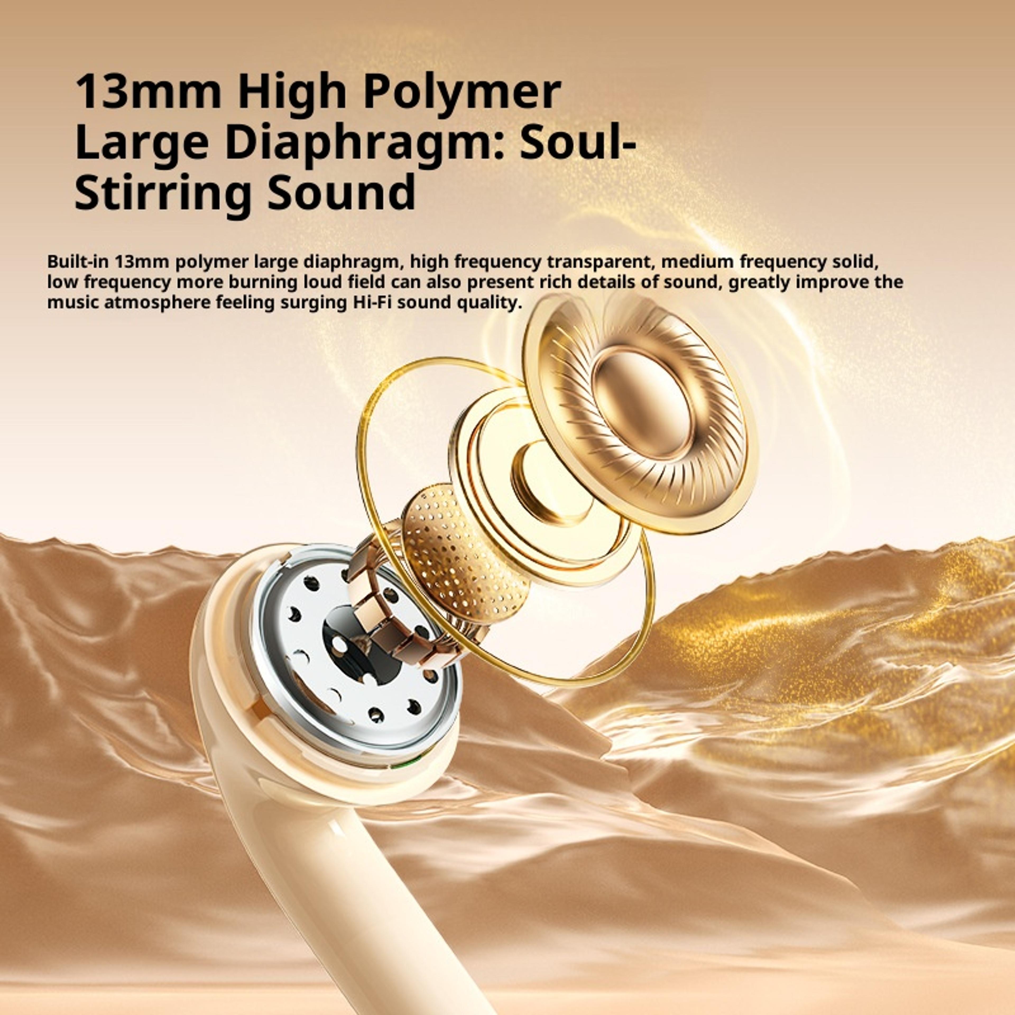 Bluetooth 54 Wireless Bluetooth Earbuds With Touch Control HiFi Sound  Type C Charging Case 3