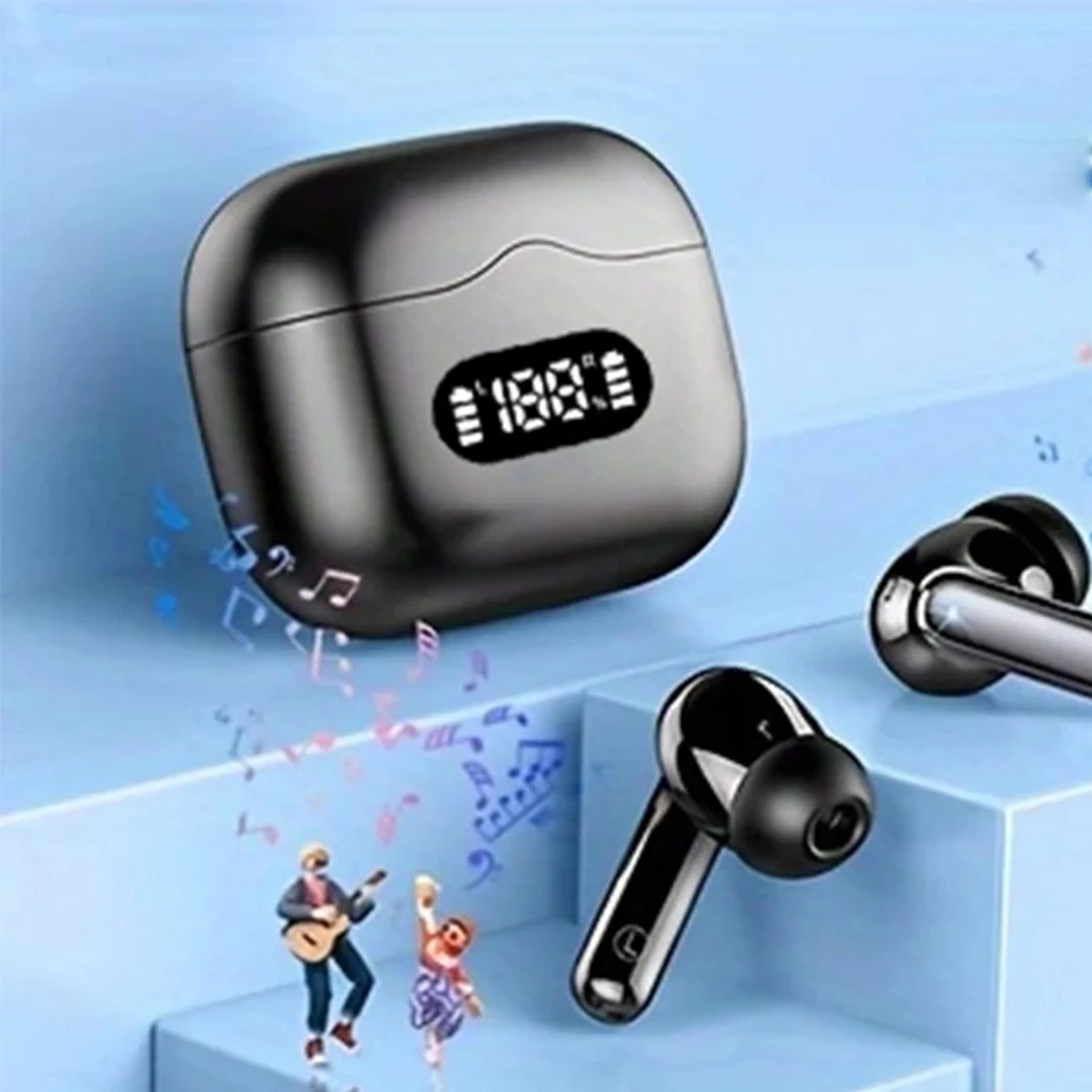 SoundShield Pro Noise Cancelling Earbuds With Bluetooth 53 LED Display  Transparency Mode 4