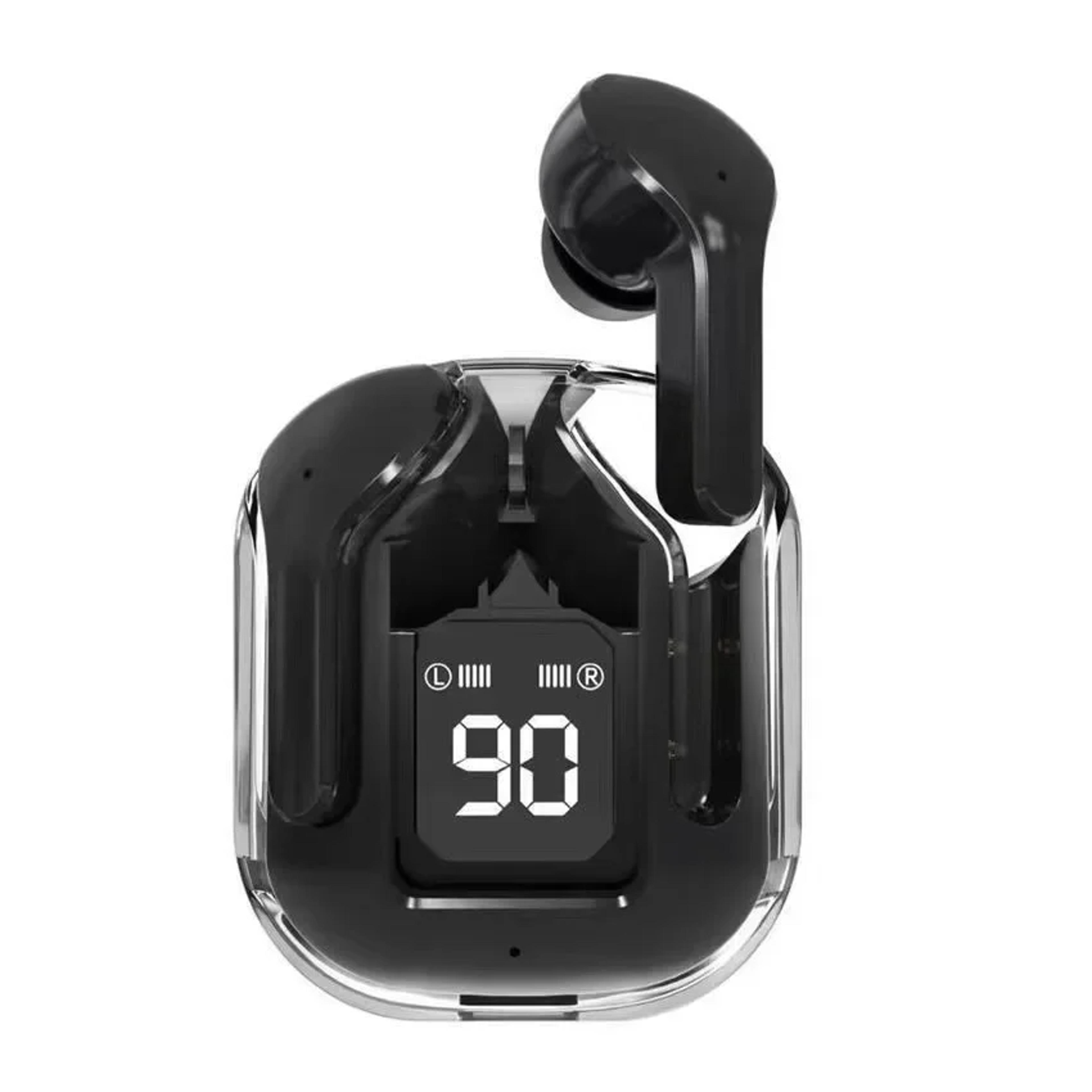 CrystalSound Wireless Bluetooth Earbuds With Noise Cancelling HiFi Stereo  Transparent Digital Disp 7