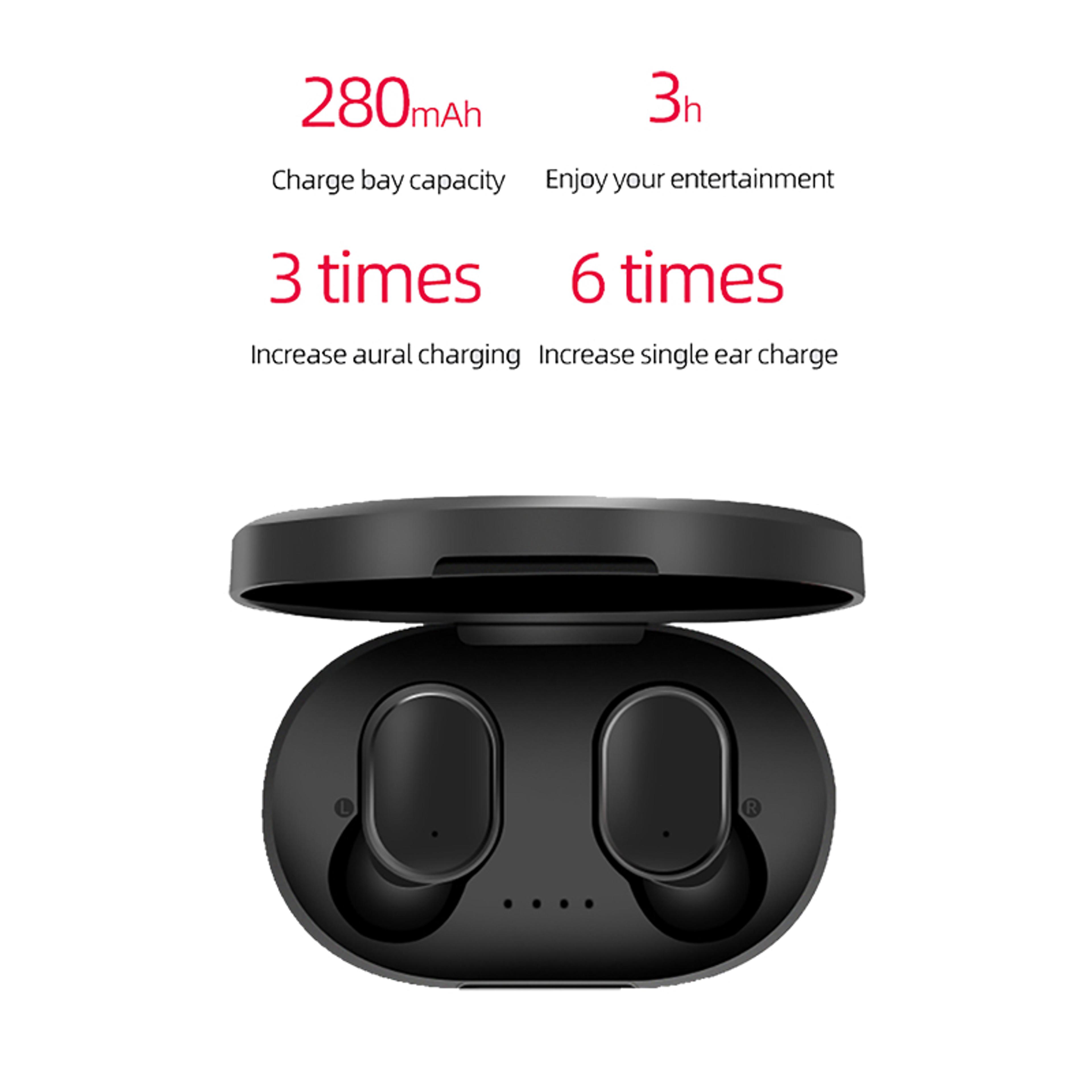 A6S Bluetooth Earbuds Wireless Earbuds With Noise Cancelling Waterproof Sports Headphones 3