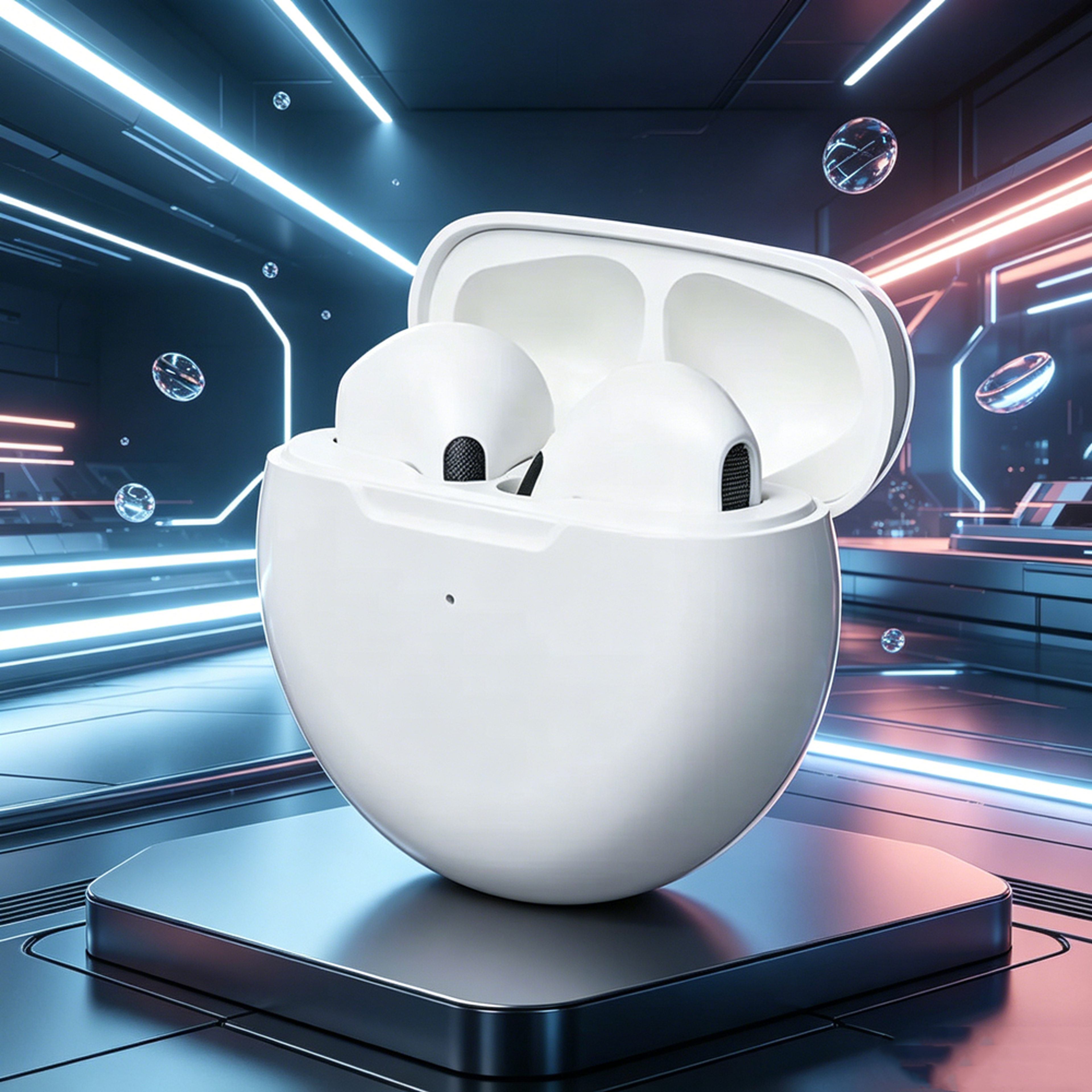 True Wireless Bluetooth 53 Earbuds With Noise Cancelling HD Stereo Sound  BuiltIn Mic 1