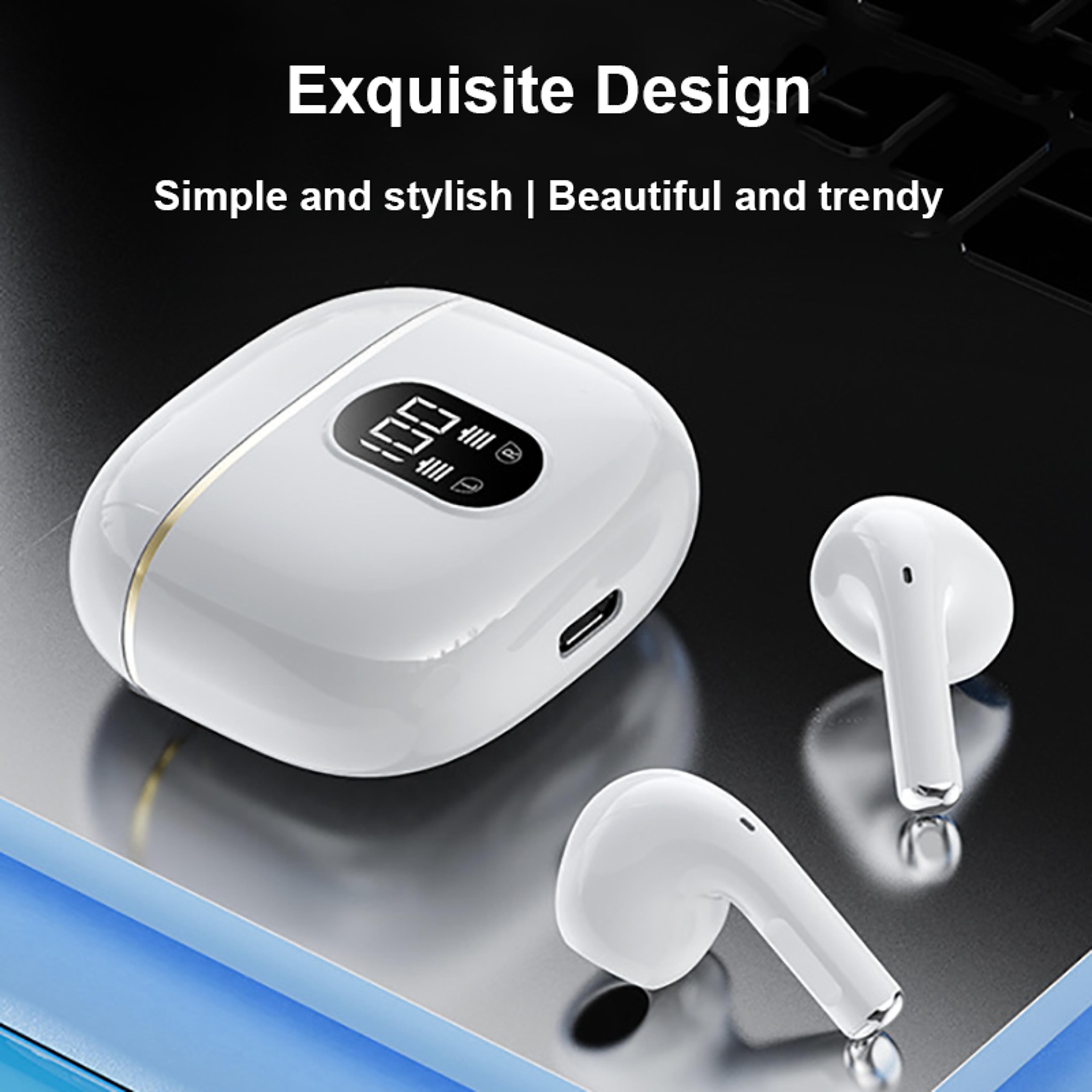MagSync Wireless Earbuds Bluetooth Headphones With LED Power Display  HiFi Stereo Sound 3