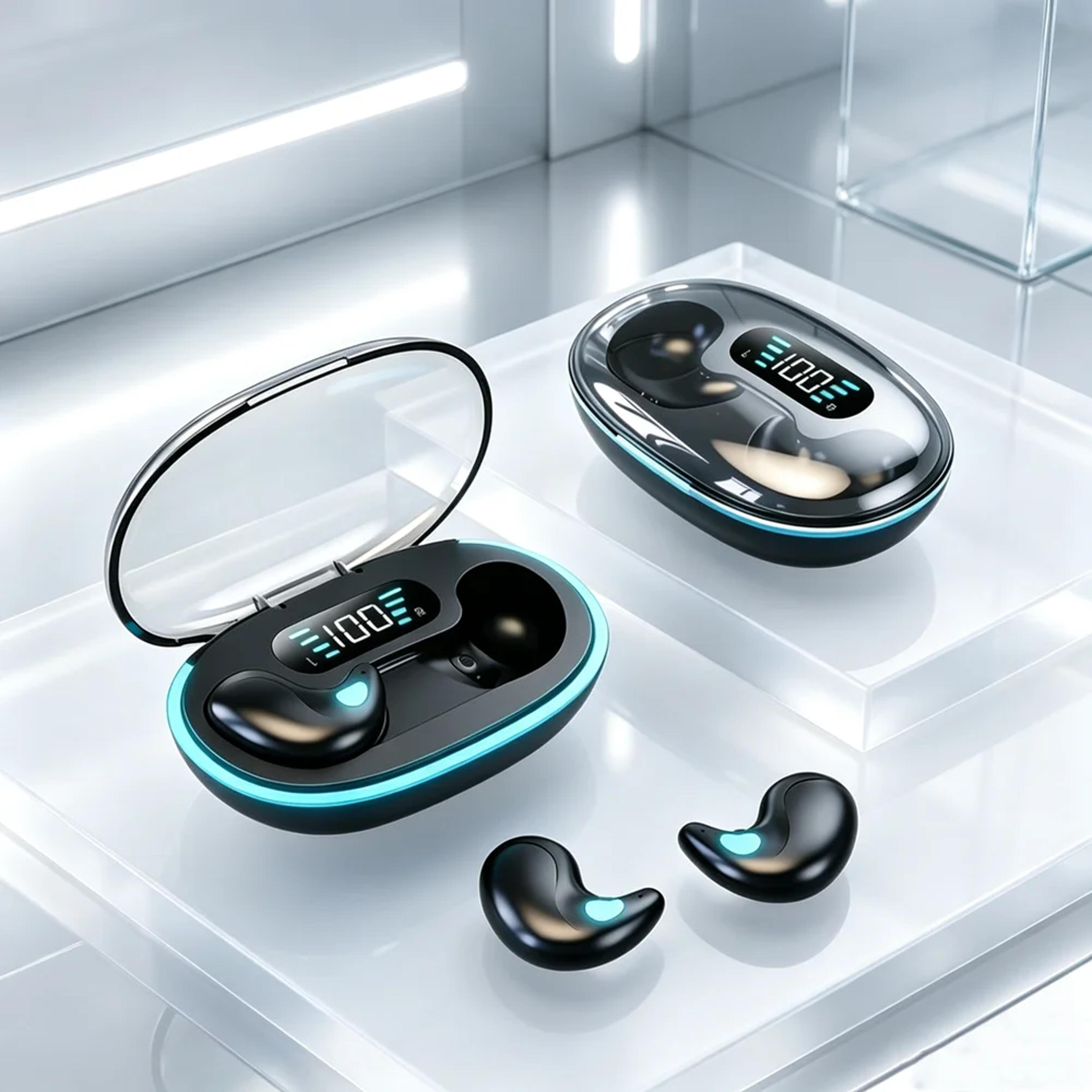 Mini Sleep Bluetooth 53 Earbuds Wireless Noise Reduction Gaming Headphones 0