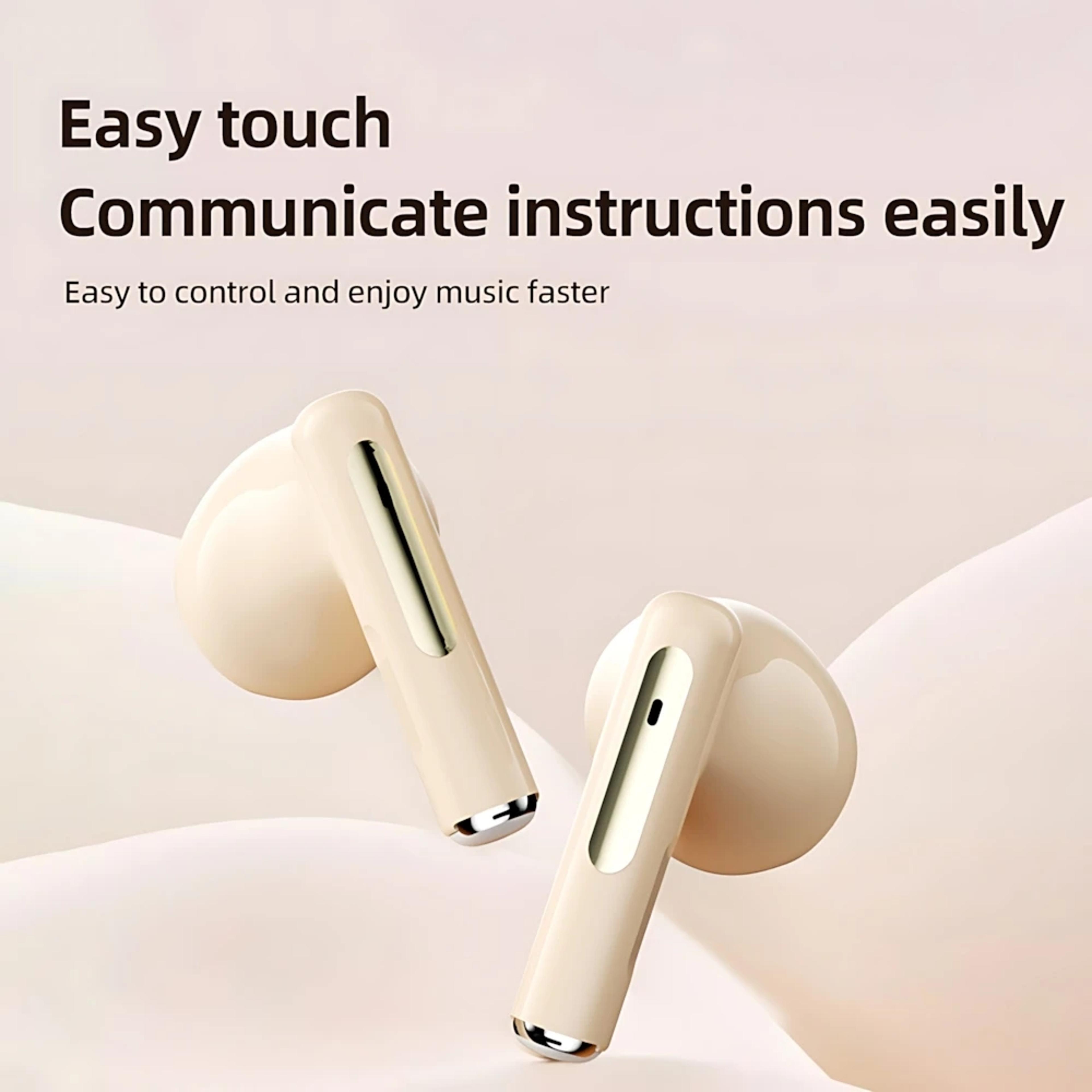 Bluetooth 53 Wireless Earbuds With HiFi Stereo Touch Control  Mic For Gaming Sports And Calls 4