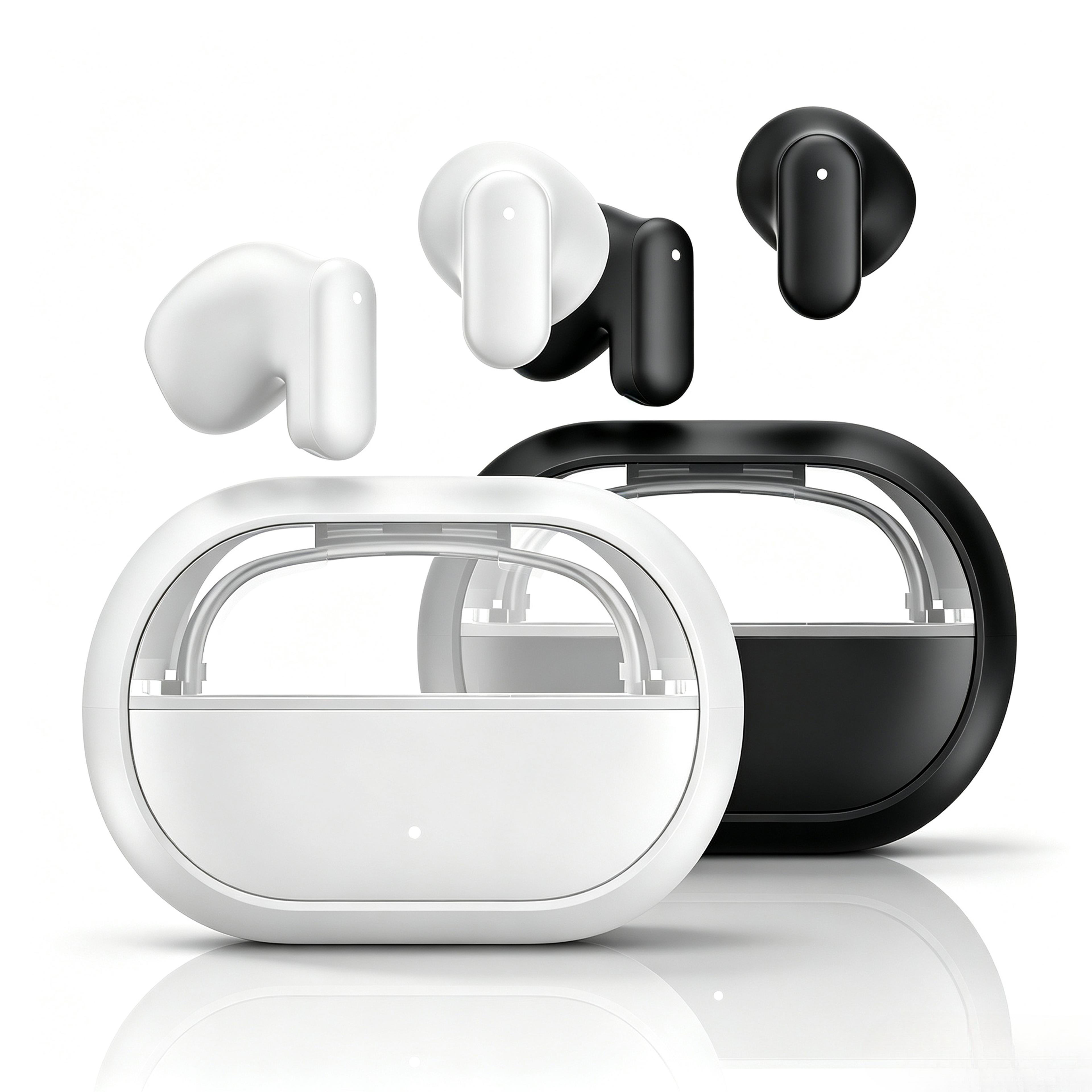 bluetooth 5.4 earbuds wireless gaming earbuds with deep bass & noise reduction