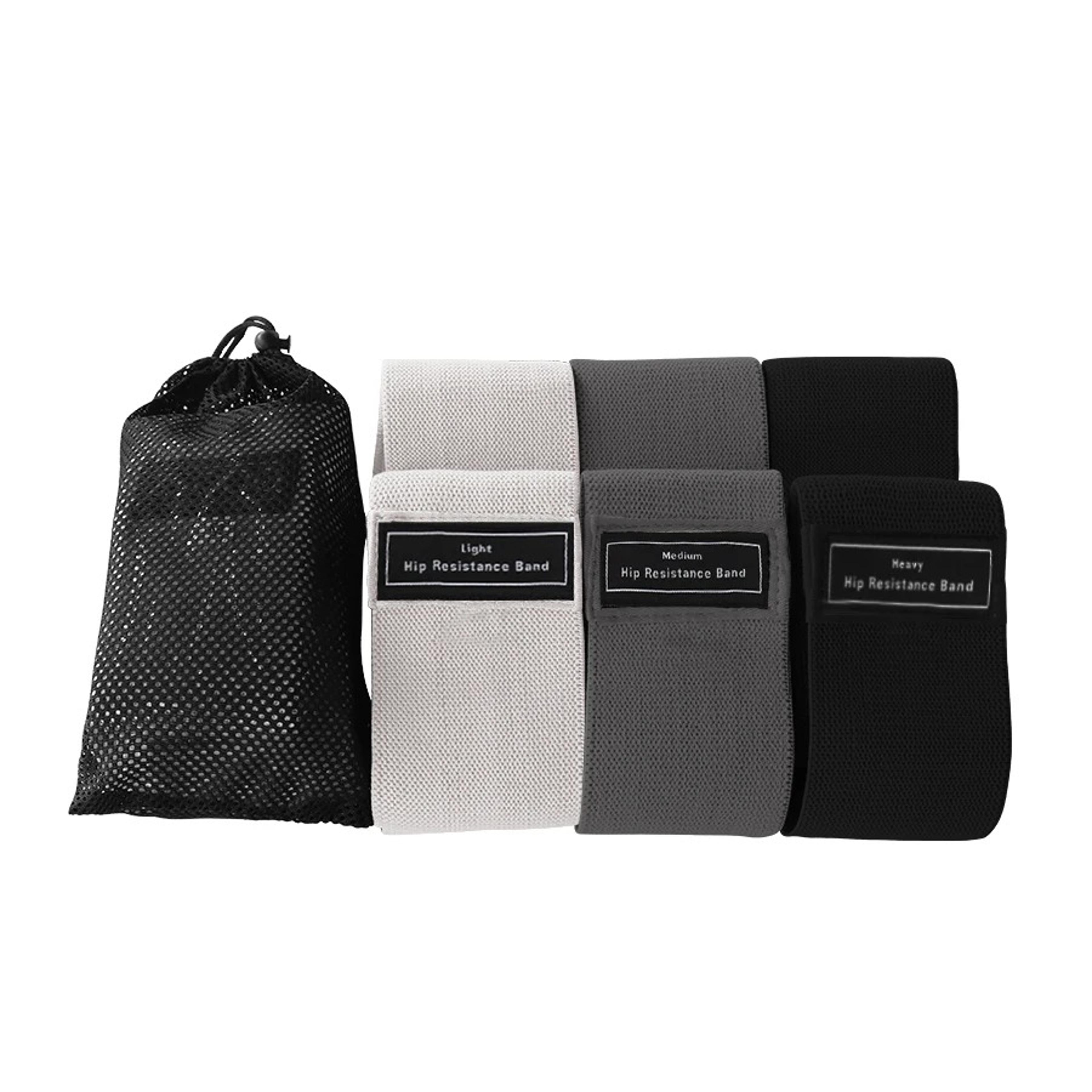 Fabric Resistance Booty Bands Set For Glute  Hip Strength Training 4