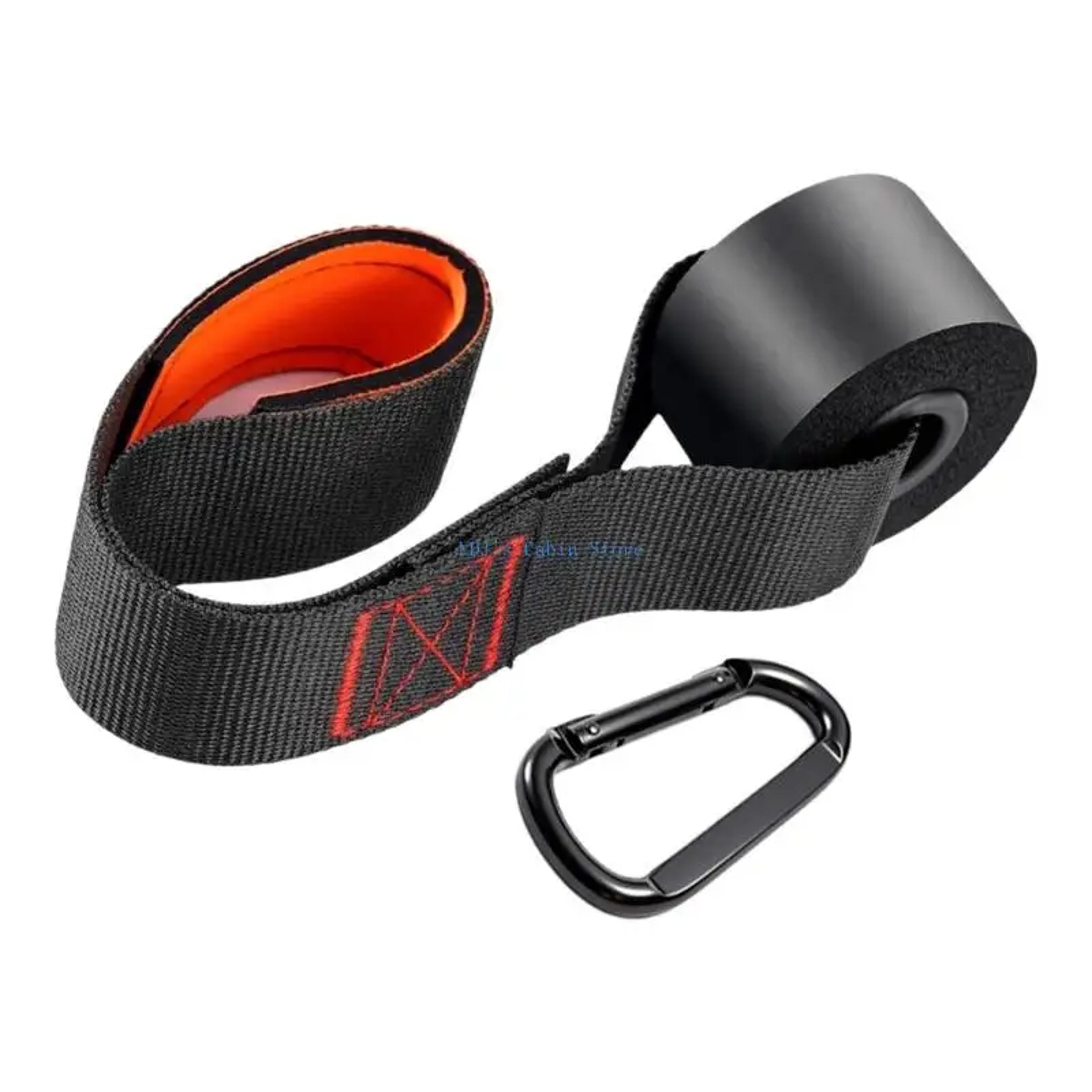 Premium Door Anchor Strap With Soft Handles For Resistance Bands Pull Ups  Home Gym Workouts 2