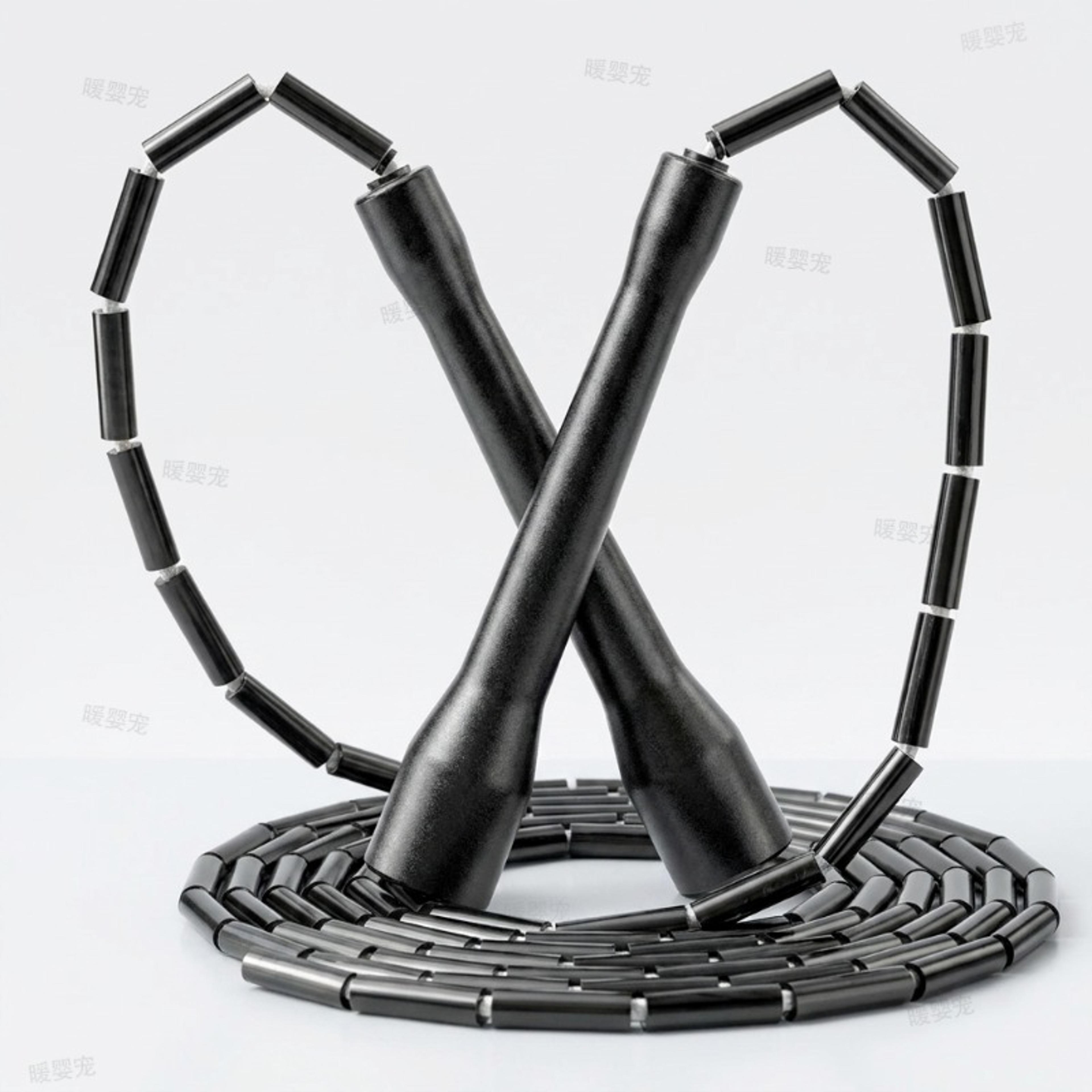 Pro Beaded Fitness Jump Rope For Speed Training Cardio Workouts  Endurance 6