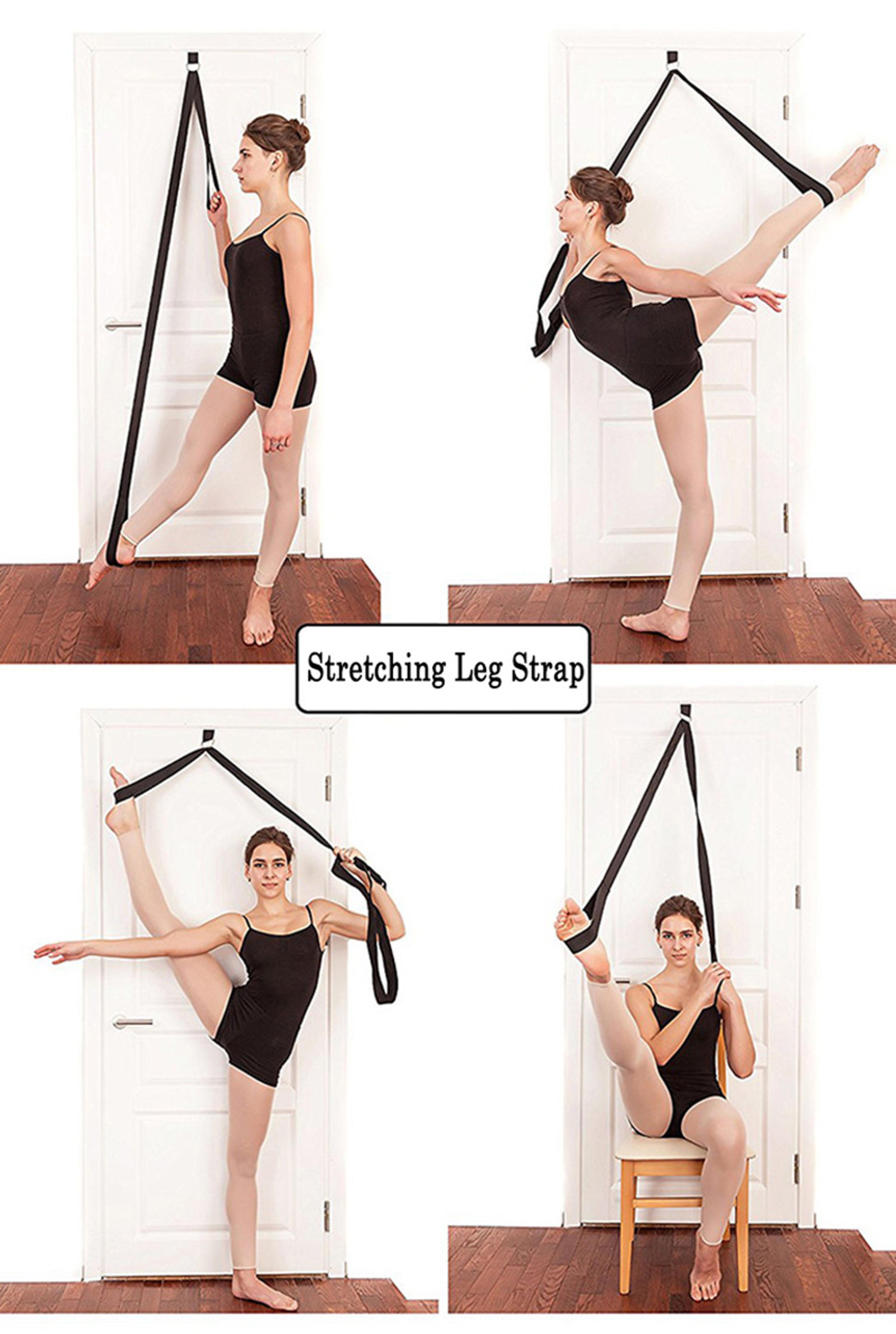 FlexPro Leg Stretcher Strap For Ballet Yoga  Dance Flexibility Training 6