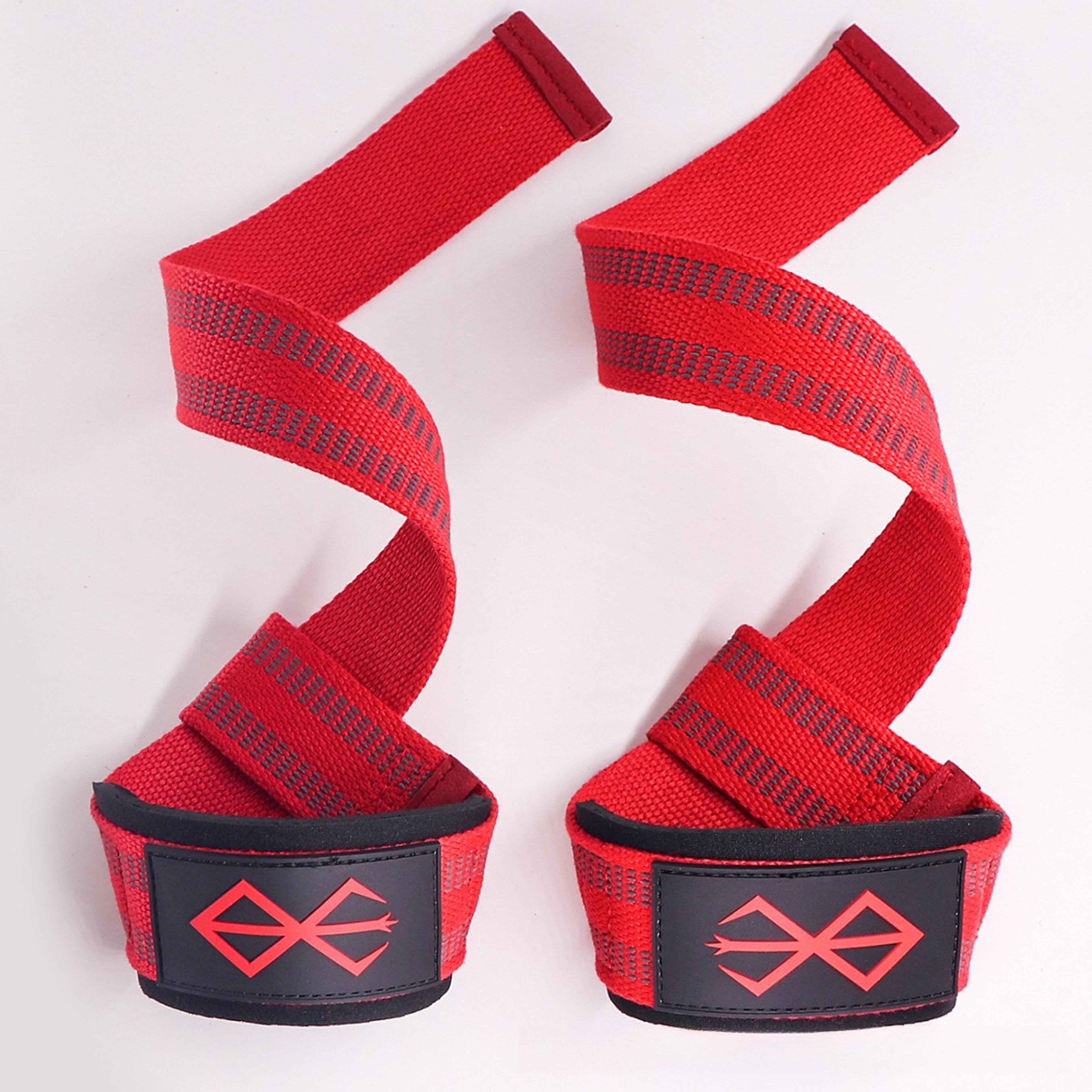 PowerGrip Wrist Wraps For Weightlifting Deadlifts  Strength Training Support 7
