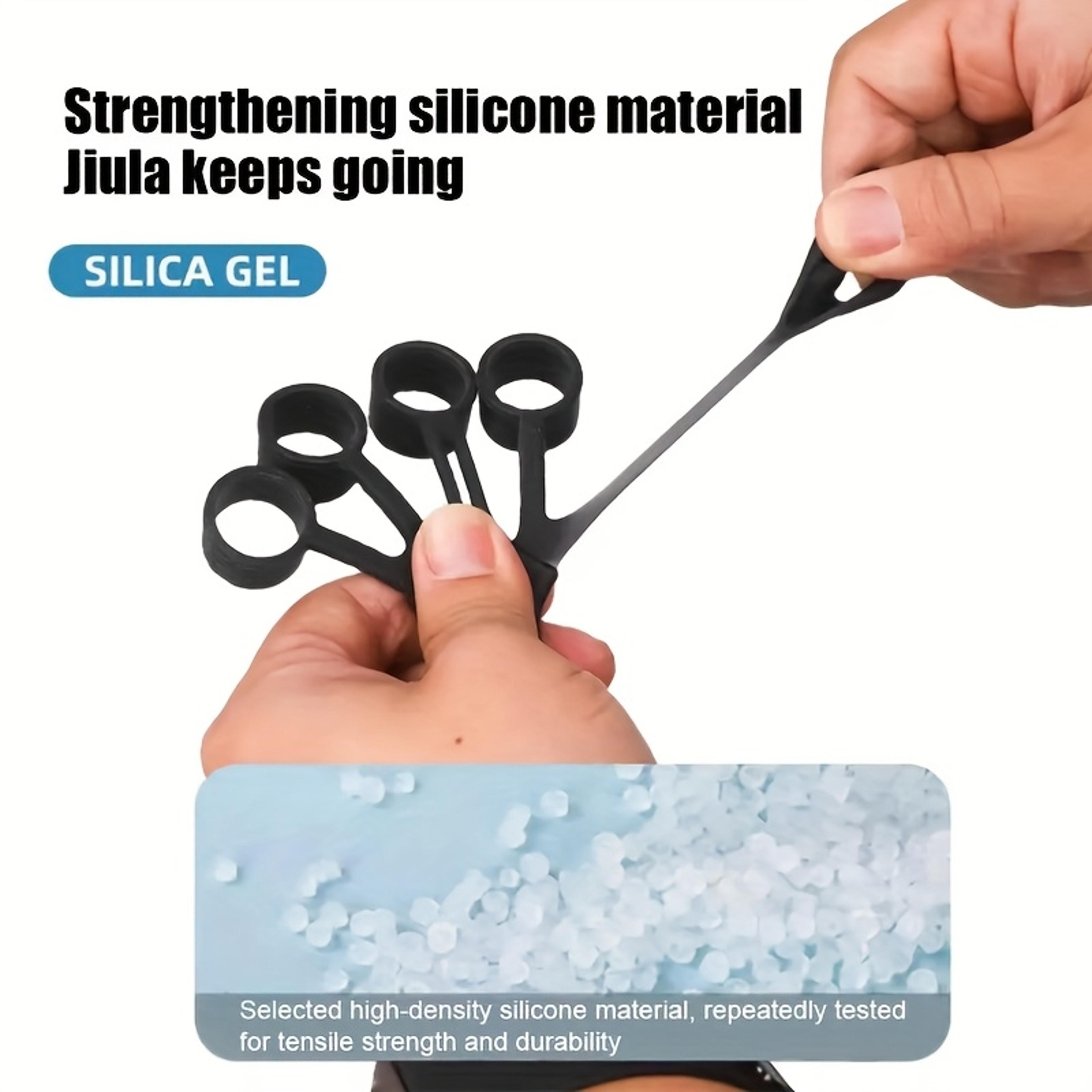 Silicone Finger Strength Trainer Hand Grip Exerciser For Finger Rehabilitation  Wrist Flexibility 2