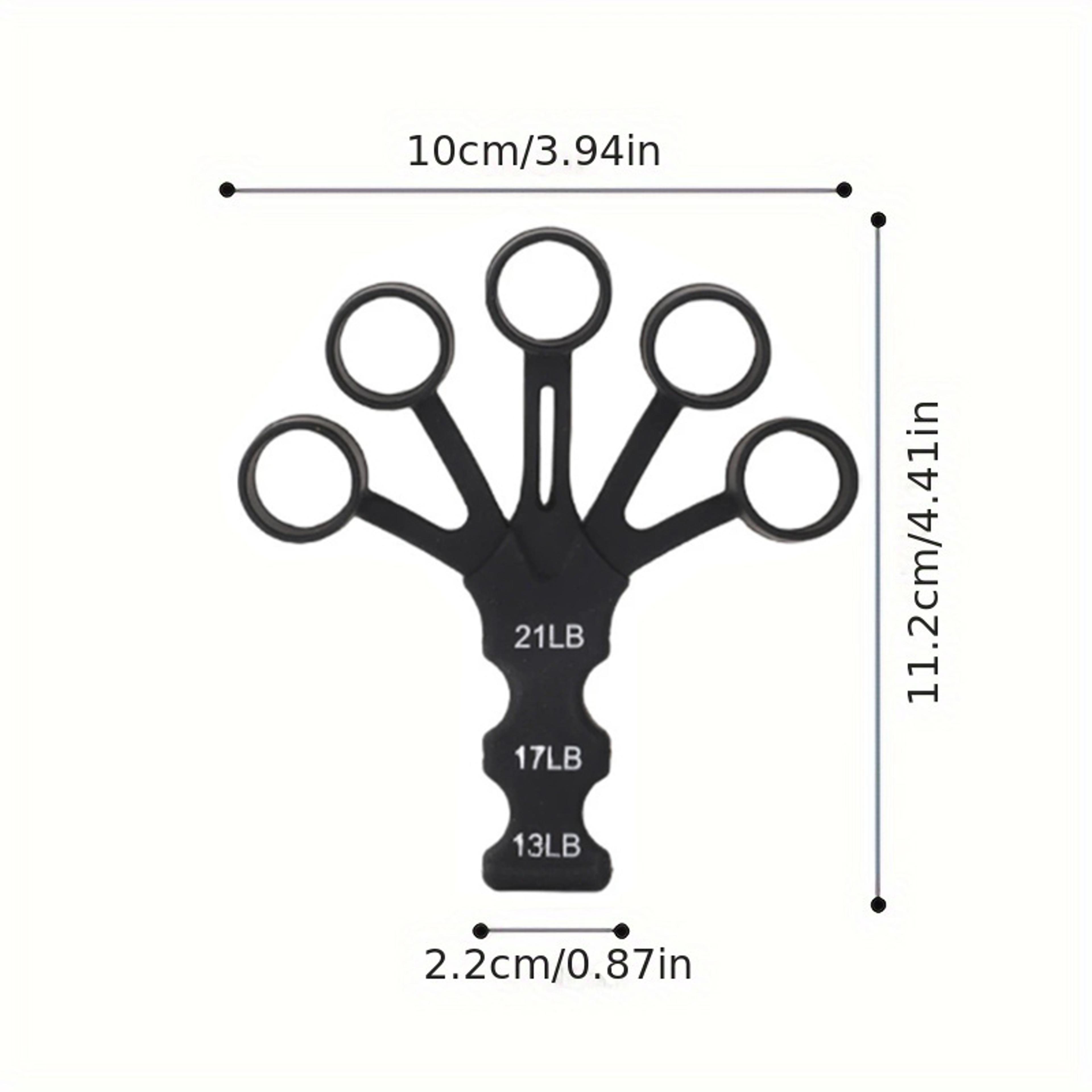 Silicone Finger Strength Trainer Hand Grip Exerciser For Finger Rehabilitation  Wrist Flexibility 5
