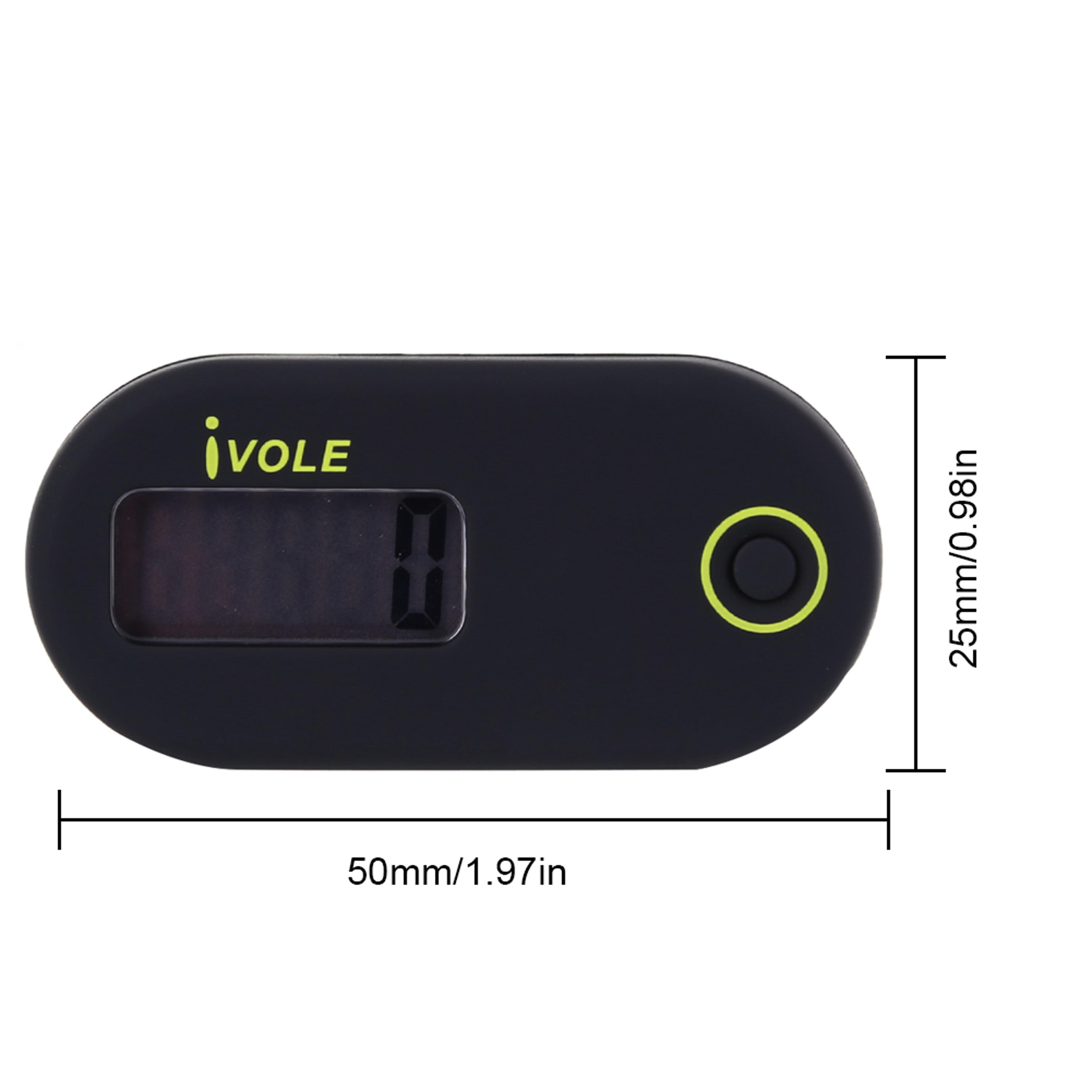 AccuStep Clip On Pedometer Step Counter For Walking Running  Daily Fitness Tracking 4