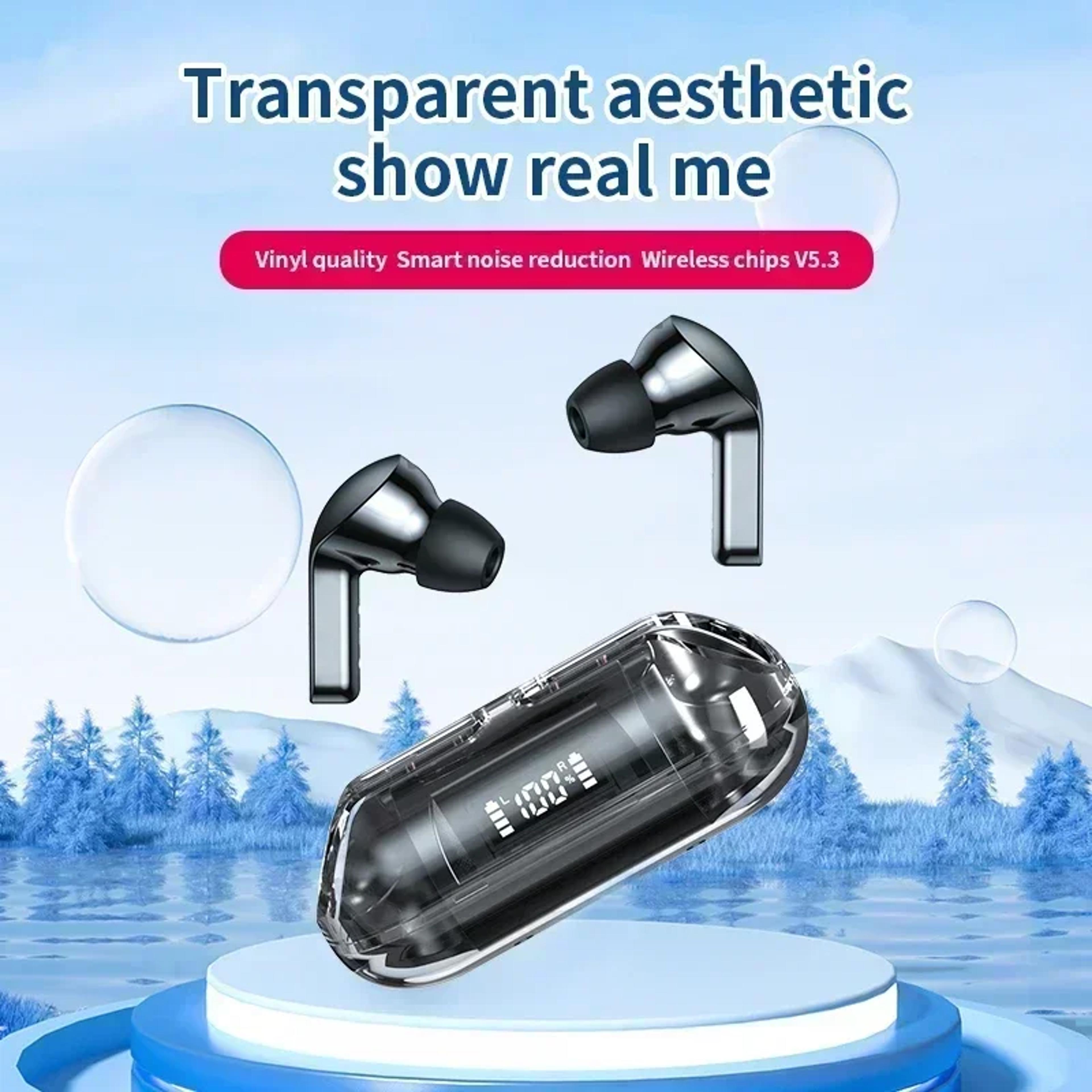 TM20 Bluetooth 53 Earbuds Wireless Earbuds With Smart Touch Noise Reduction  Waterproof Design 3