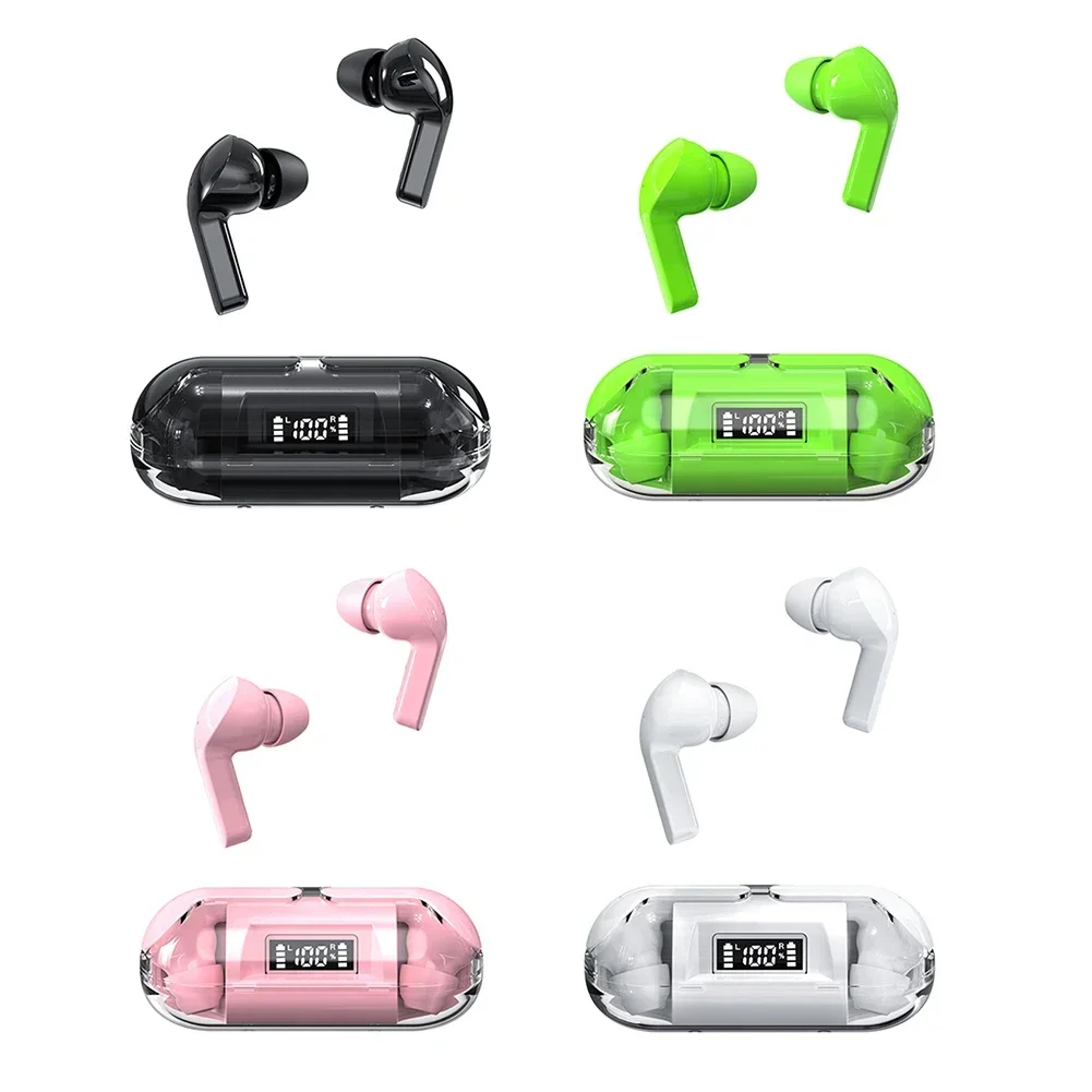 AirBeat Pro Bluetooth Earbuds With ENC LED Display  Stereo Sound For Sports And Everyday Use 4