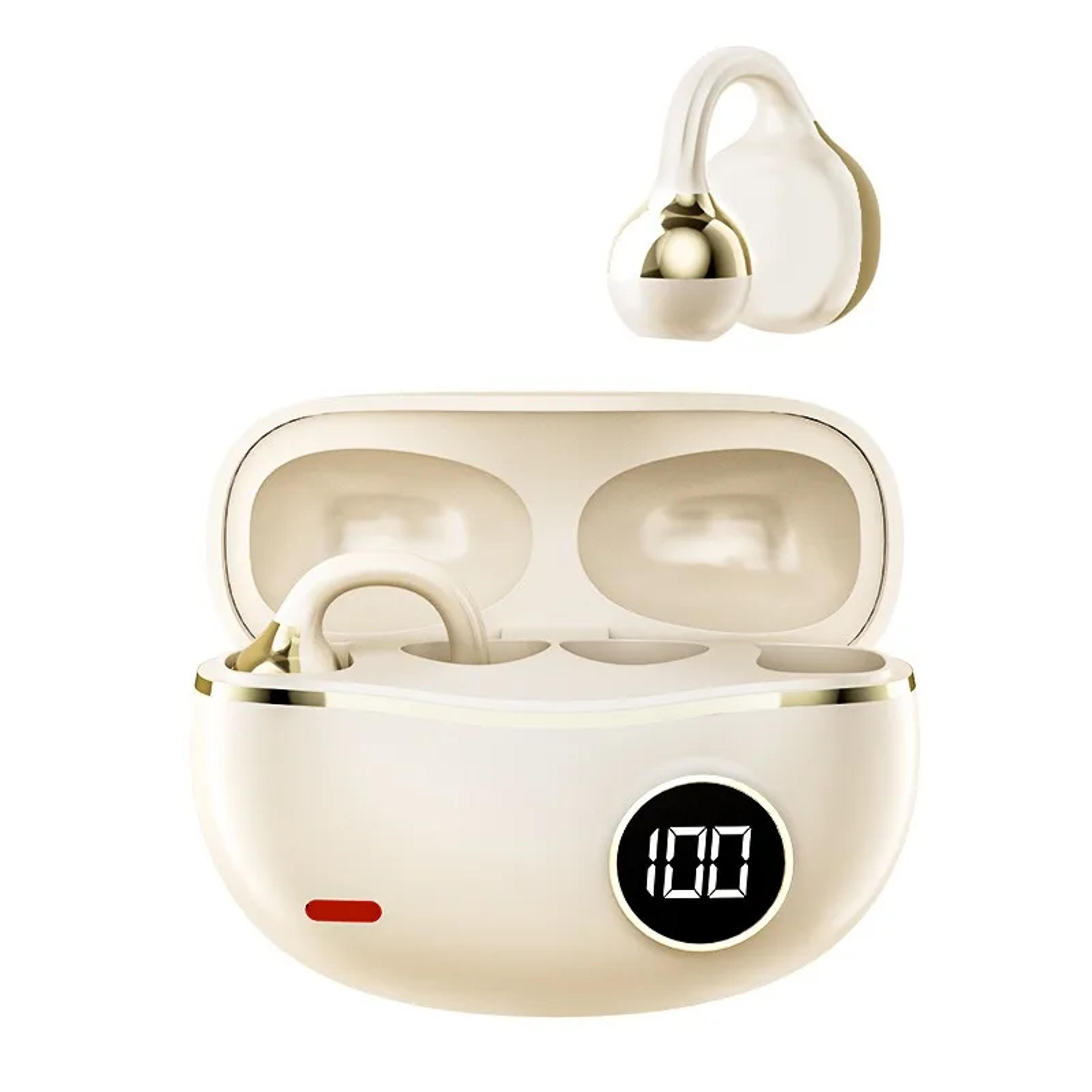 Open Ear Bluetooth Earbuds With ENC Noise Cancelling  LED Power Display 2
