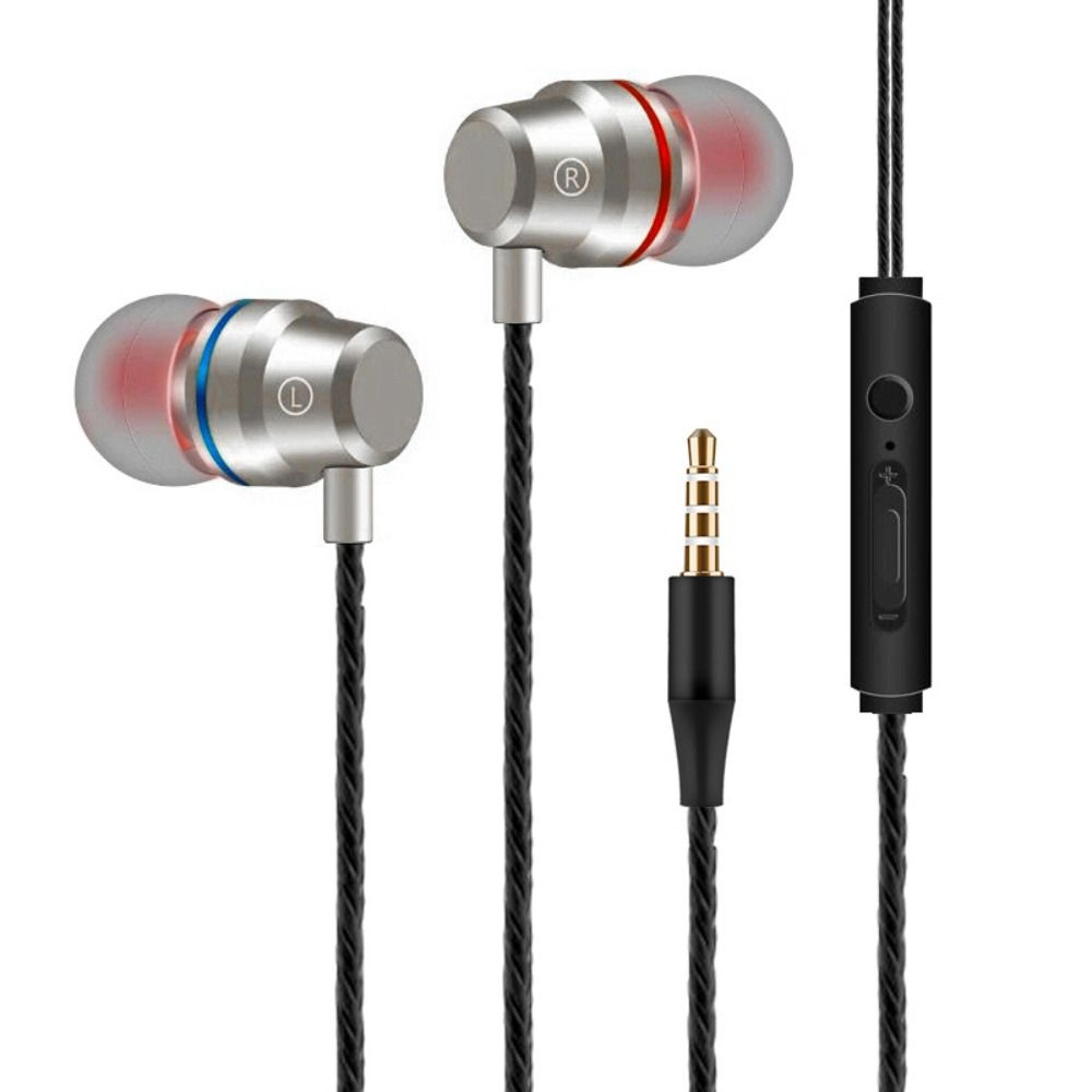 Deep Bass Wired Earbuds With Microphone HD Stereo 35mm Headphones For Everyday Listening 2