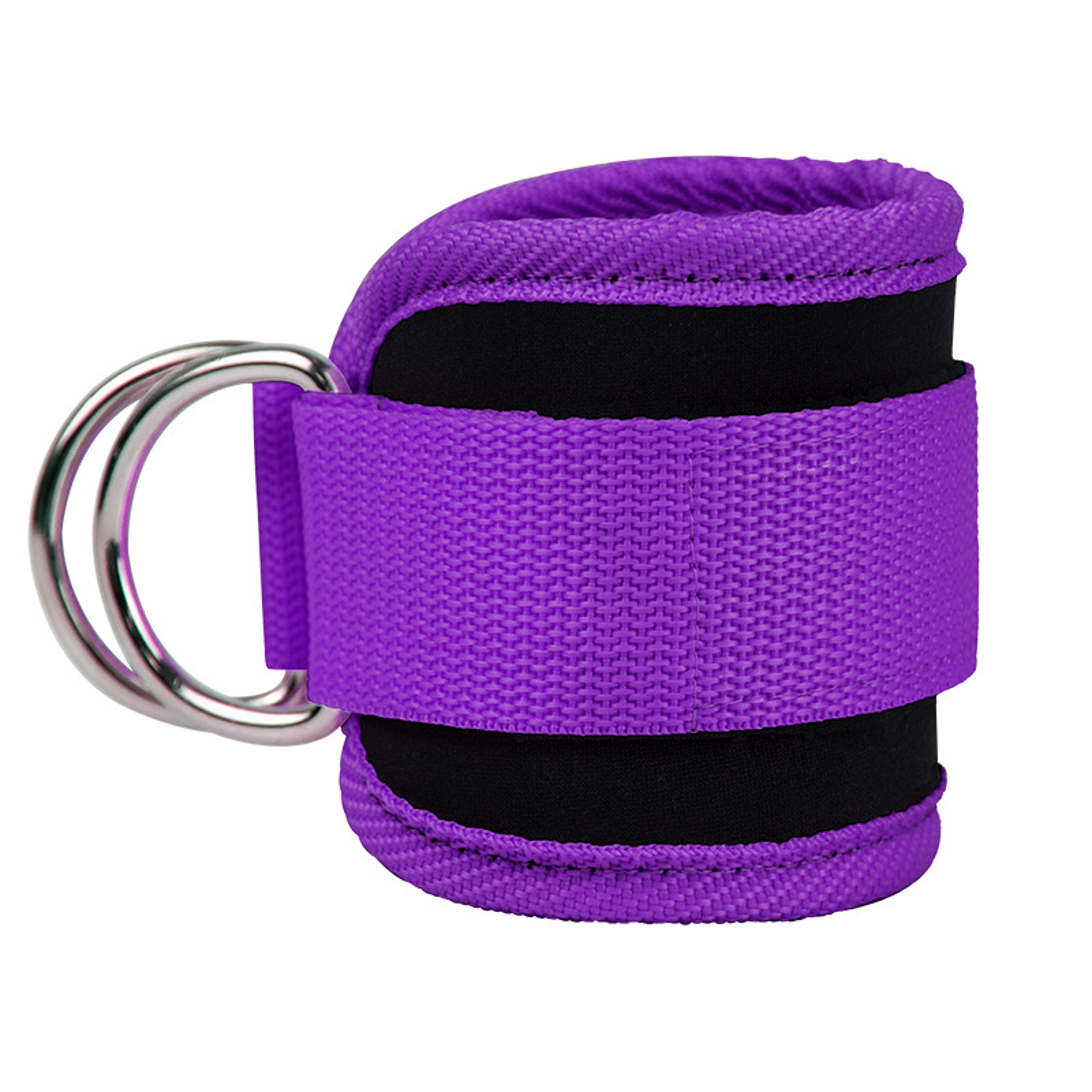Adjustable Ankle Straps For Cable Machine With Double D Rings  Neoprene Padding For Glute And Leg W 8