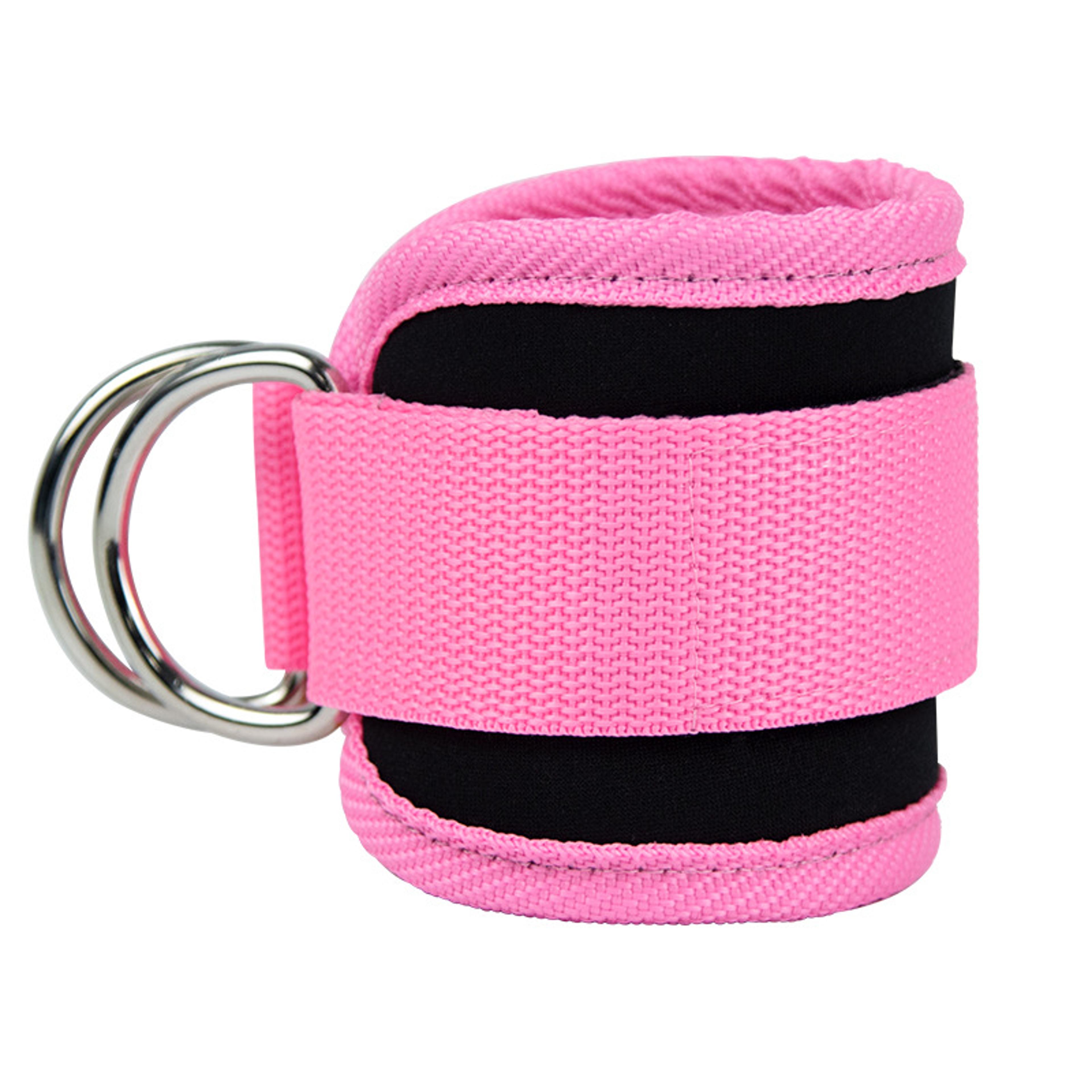 Adjustable Ankle Straps For Cable Machine With Double D Rings  Neoprene Padding For Glute And Leg W 9