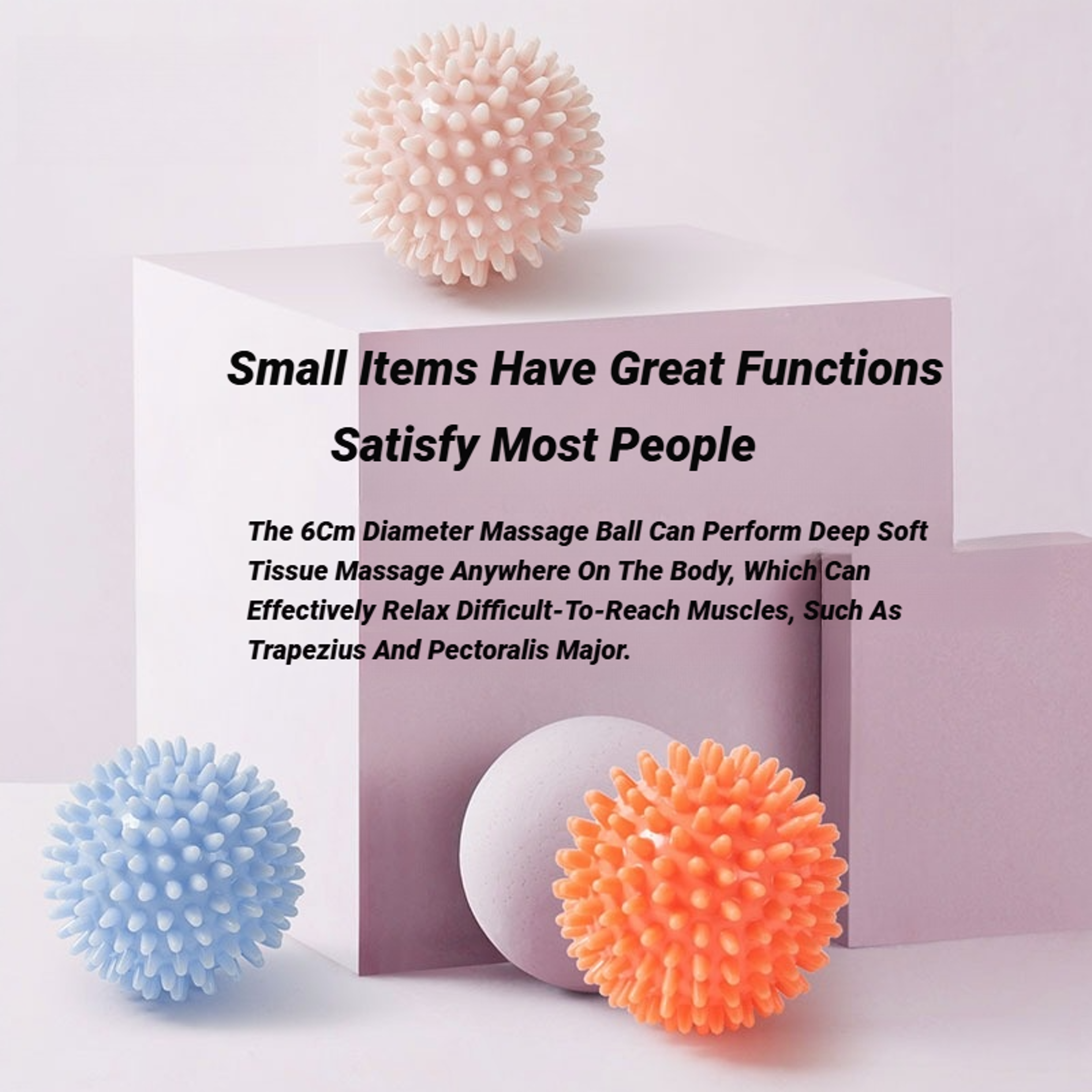 FlexRelief Massage Ball For Myofascial Release  Deep Tissue Muscle Recovery 2