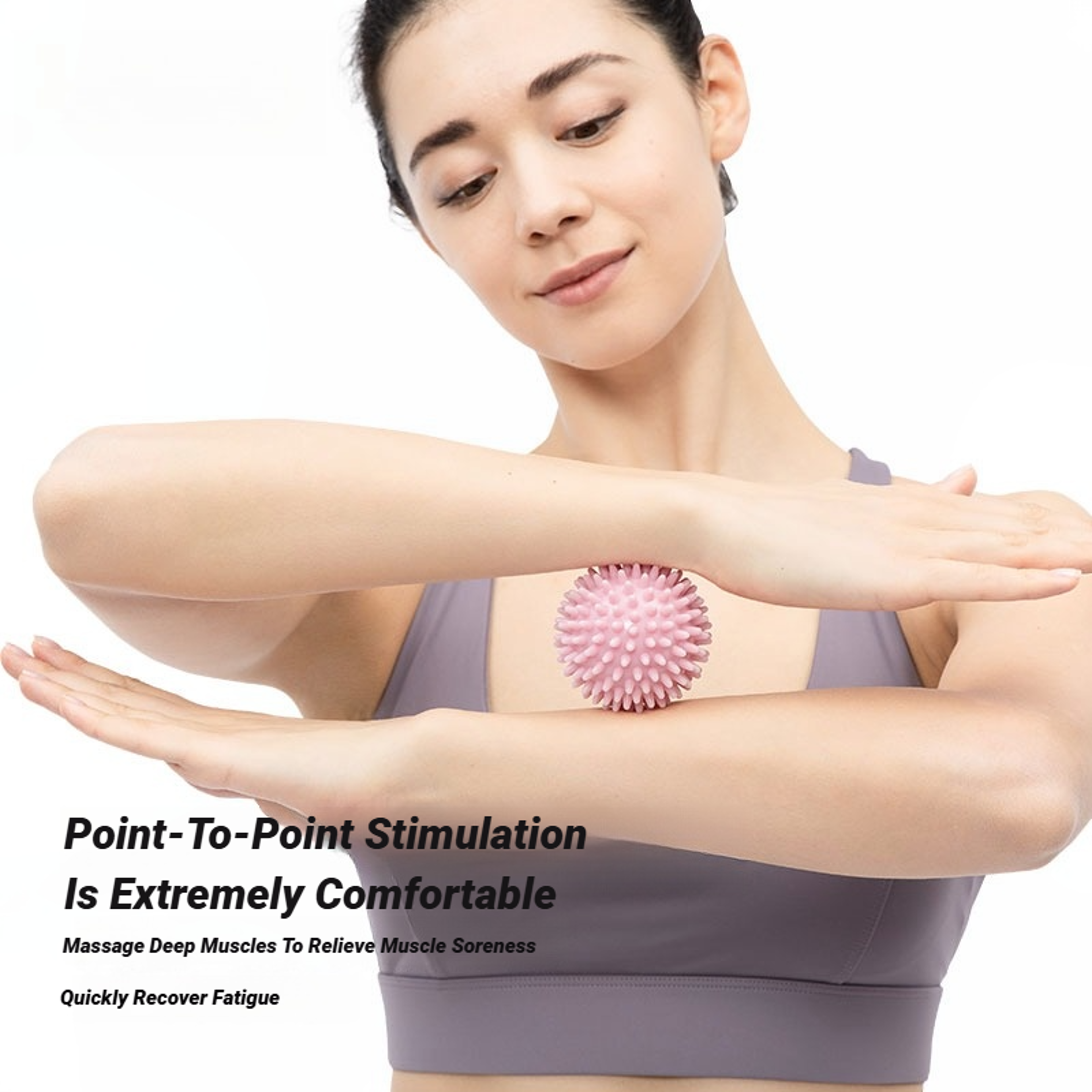 FlexRelief Massage Ball For Myofascial Release  Deep Tissue Muscle Recovery 4
