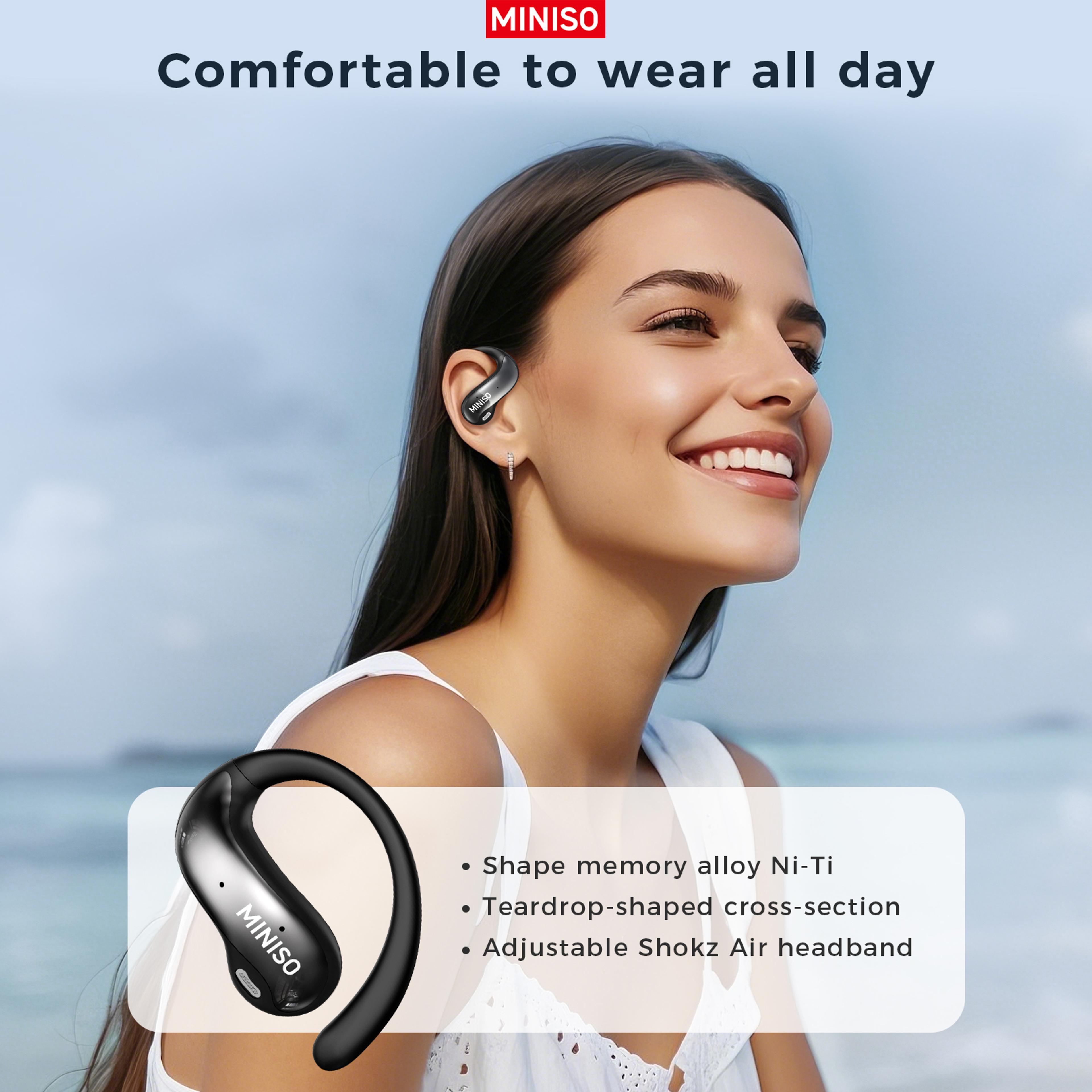 MINISO MS188 OWS Wireless Earbuds Bluetooth 53 HD Touchscreen Earphones With Mic 1