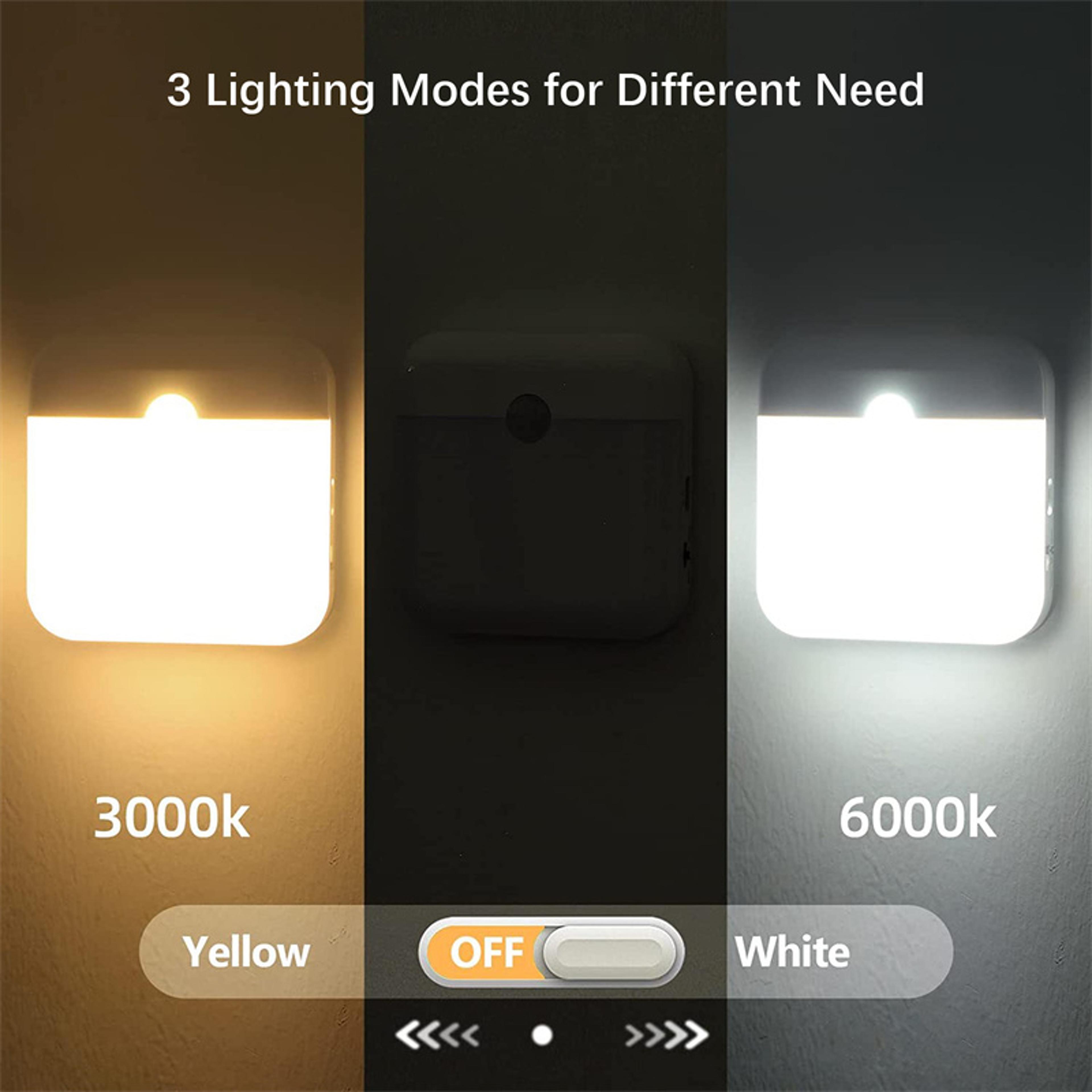 Rechargeable Motion Sensor Light USB C LED Night Light For Cabinets And Stairs 3