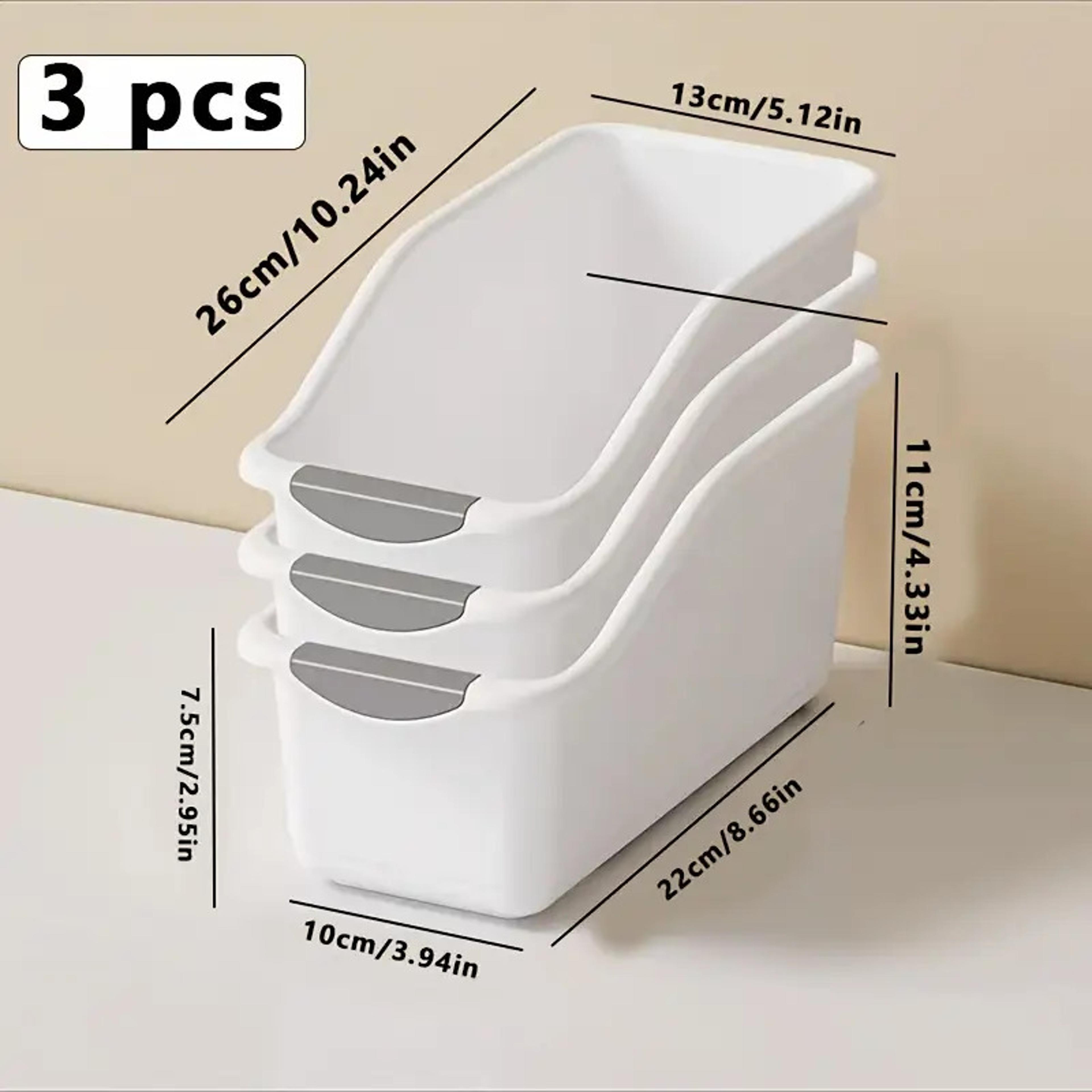 Heavy Duty Plastic Storage Bins Space Saving Multipurpose Organizers 1
